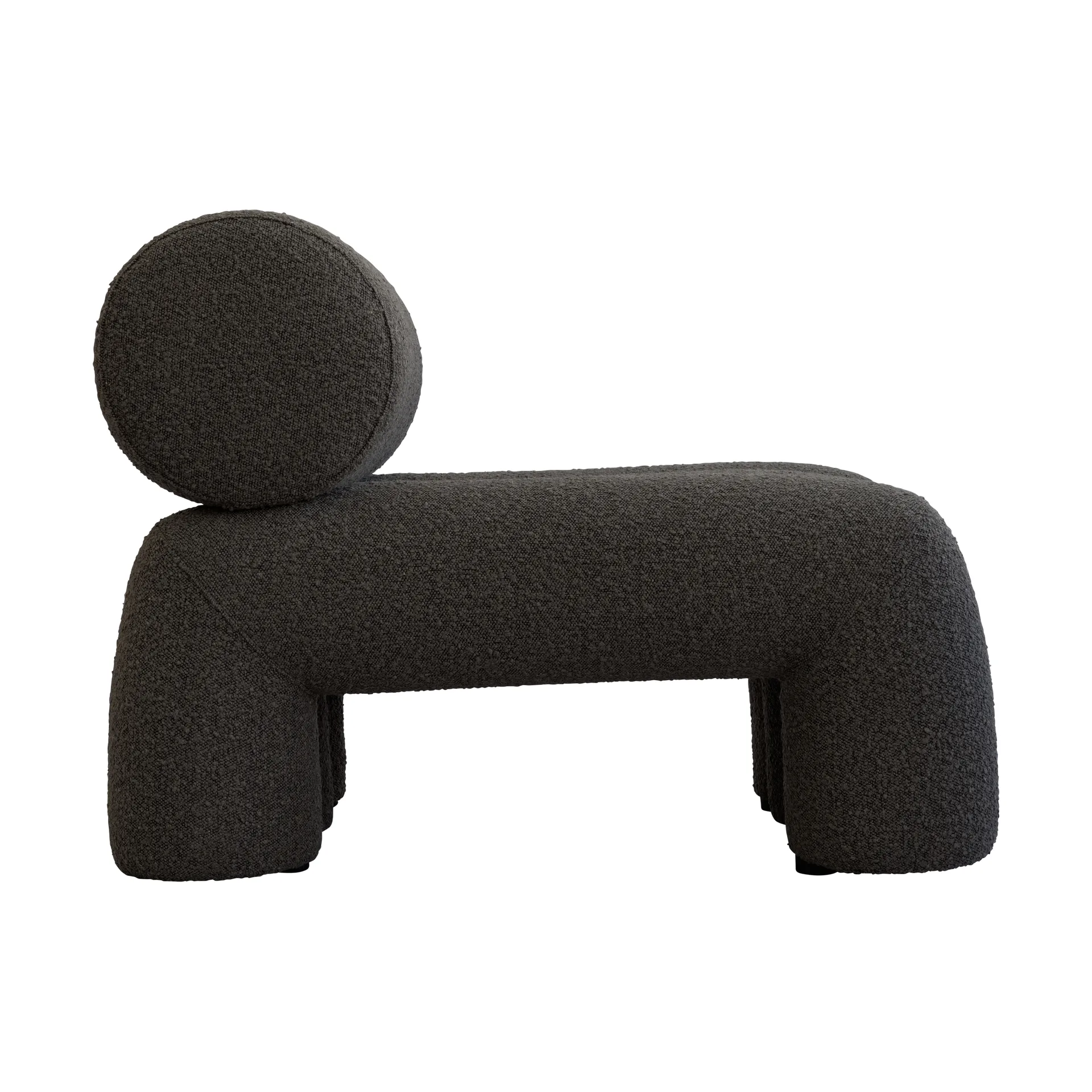 Foku Chair loungestol, Deep taupe 101 Copenhagen