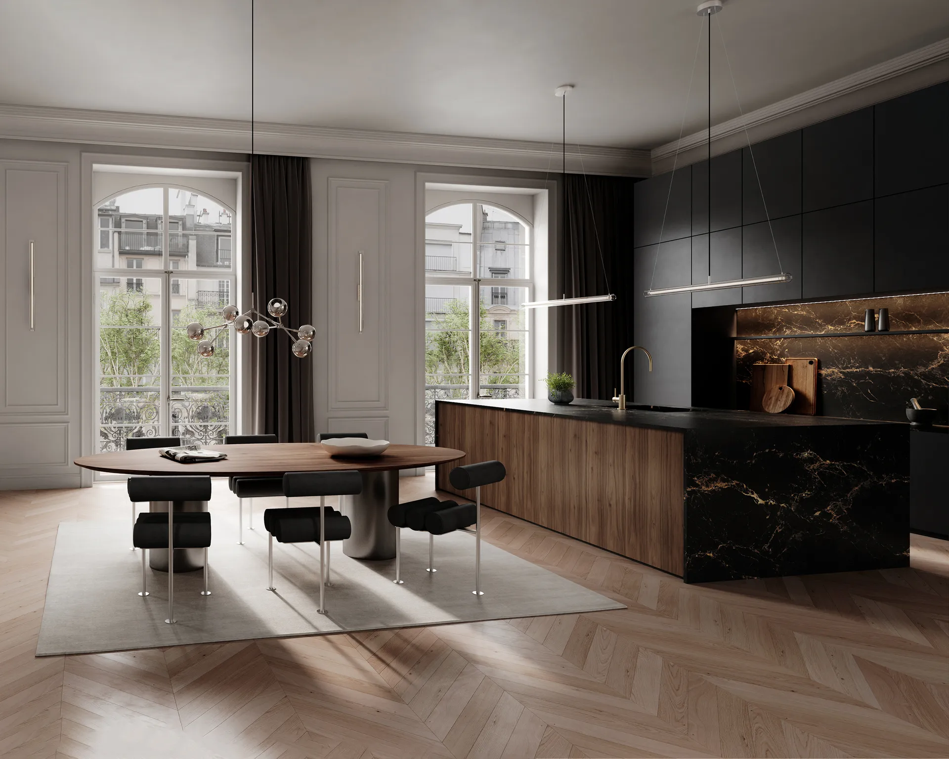 Frame vegglampe big, Chrome 101 Copenhagen