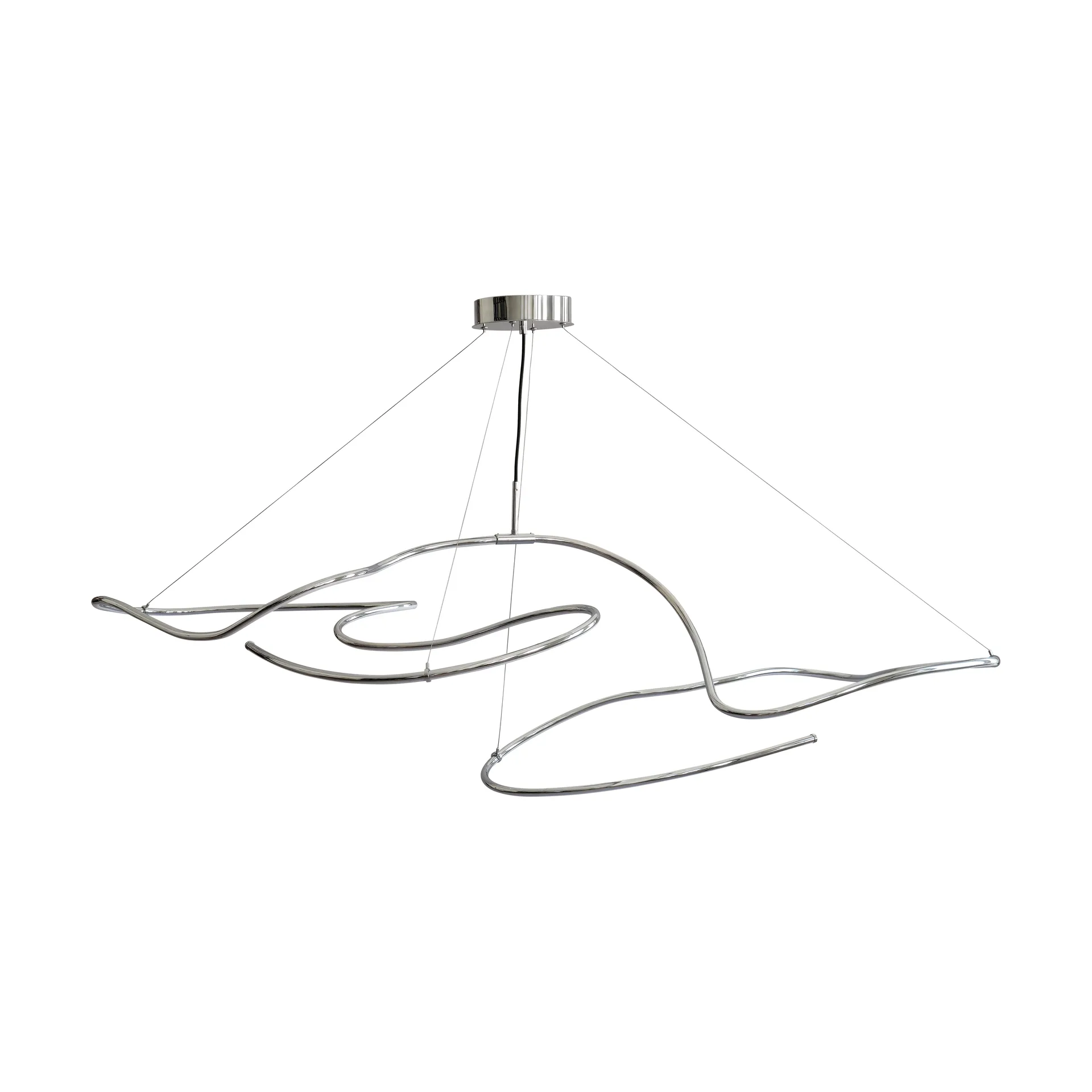 Ghost Chandelier big taklampe, Chrome 101 Copenhagen