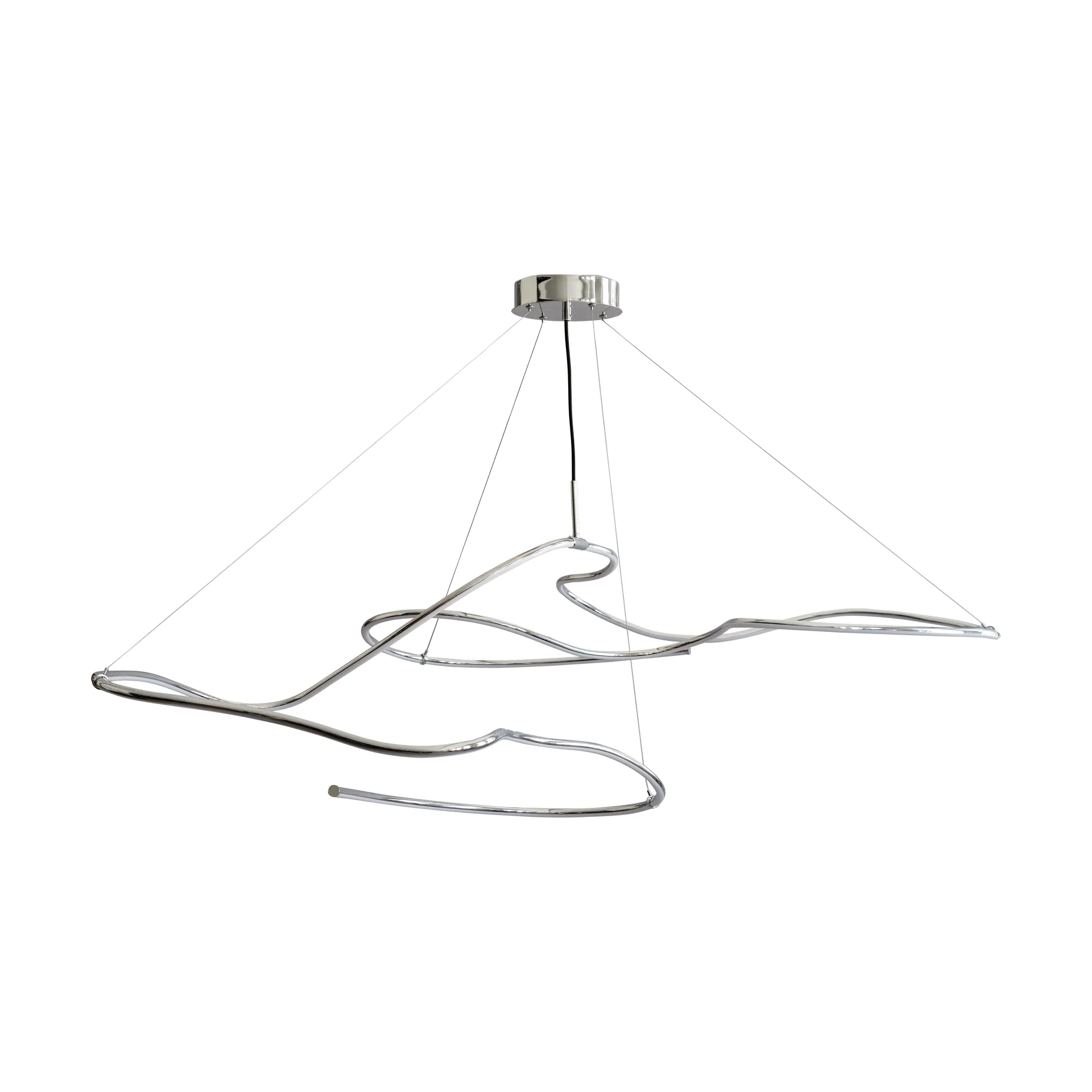 Ghost Chandelier big taklampe, Chrome 101 Copenhagen