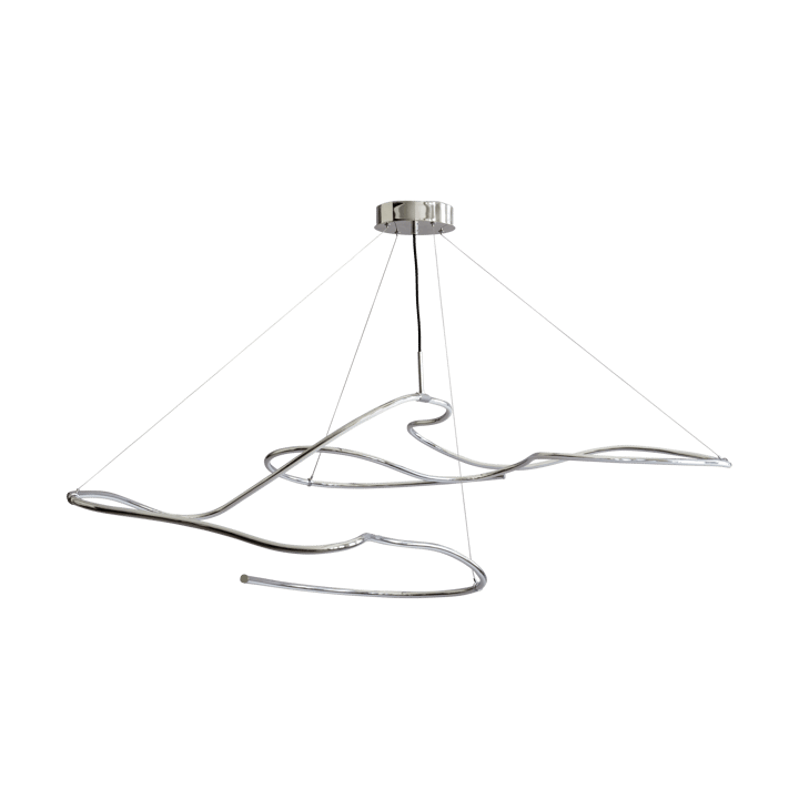Ghost Chandelier big taklampe, Chrome 101 Copenhagen