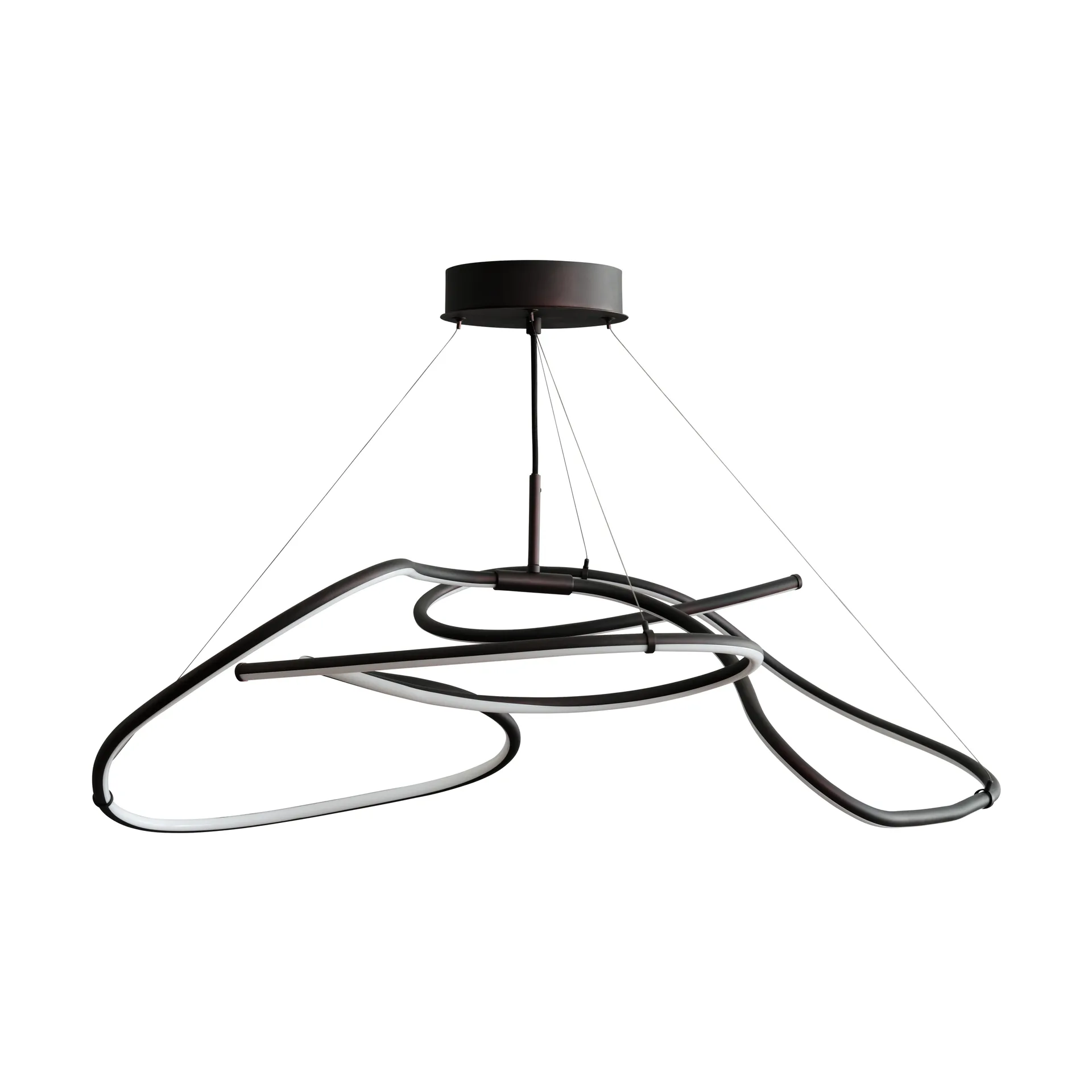 Ghost Chandelier mini taklampe, Burned black 101 Copenhagen