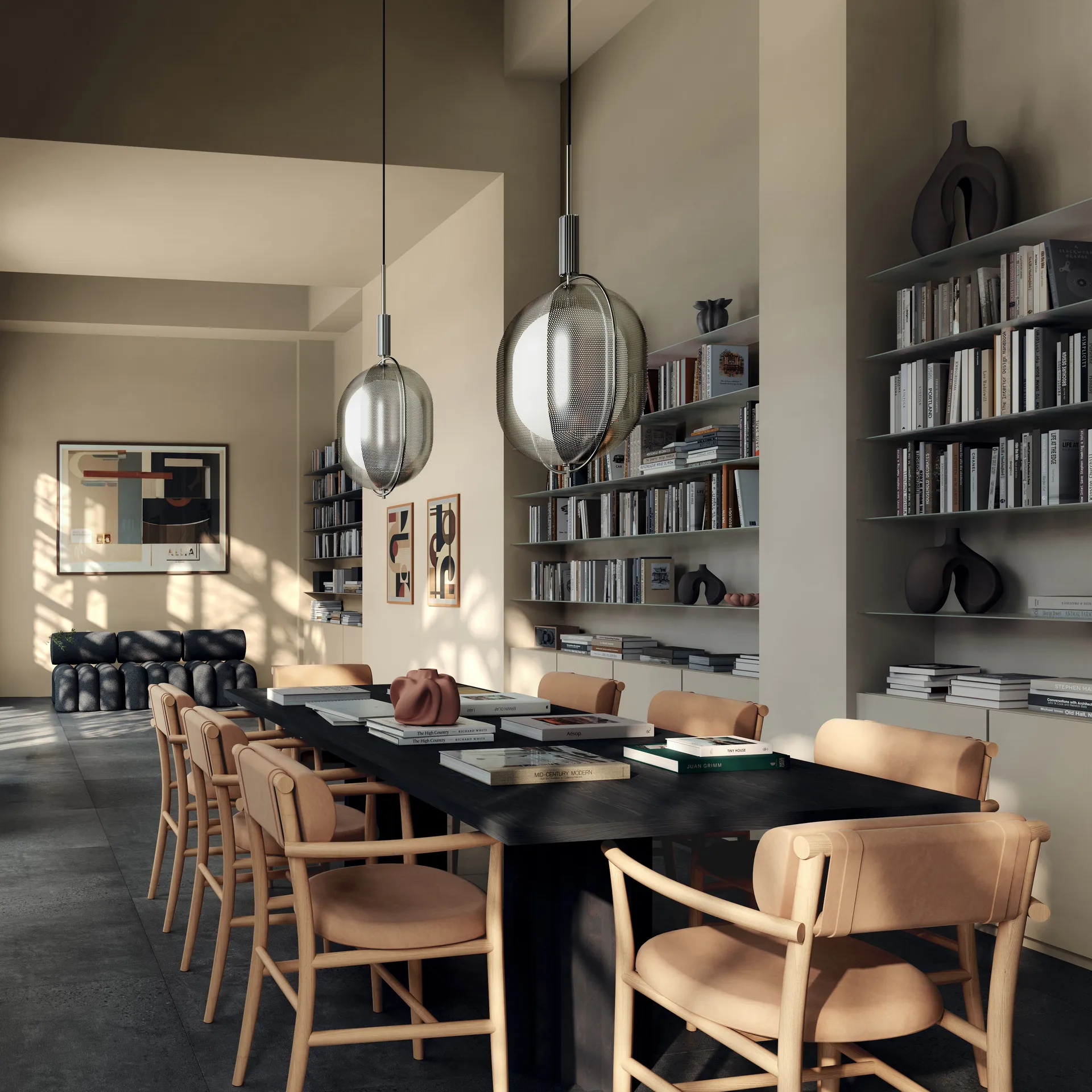 Pearl pendel, Chrome 101 Copenhagen