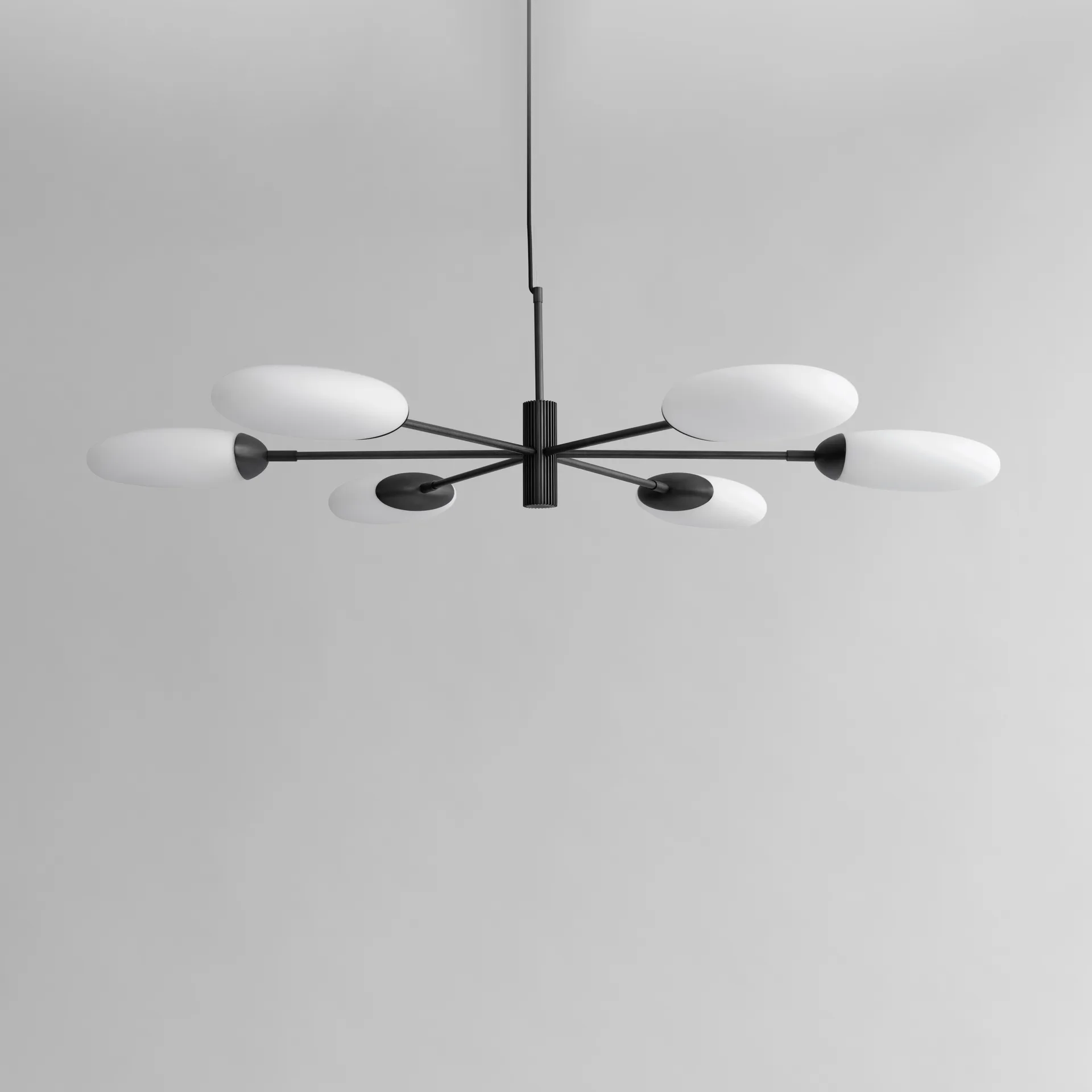 Salon Chandelier lysekrone grande, Opaque 101 Copenhagen