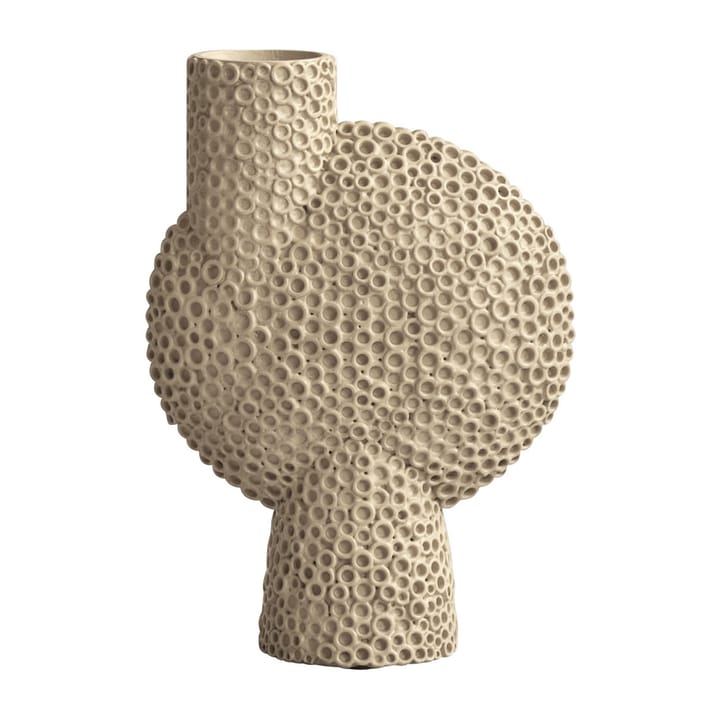 Sphere vase Bubl Shisen medio 25,5 cm, Sand 101 Copenhagen