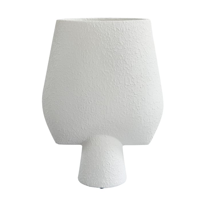 Sphere Vase Square Big Ø33 cm - White - 101 Copenhagen