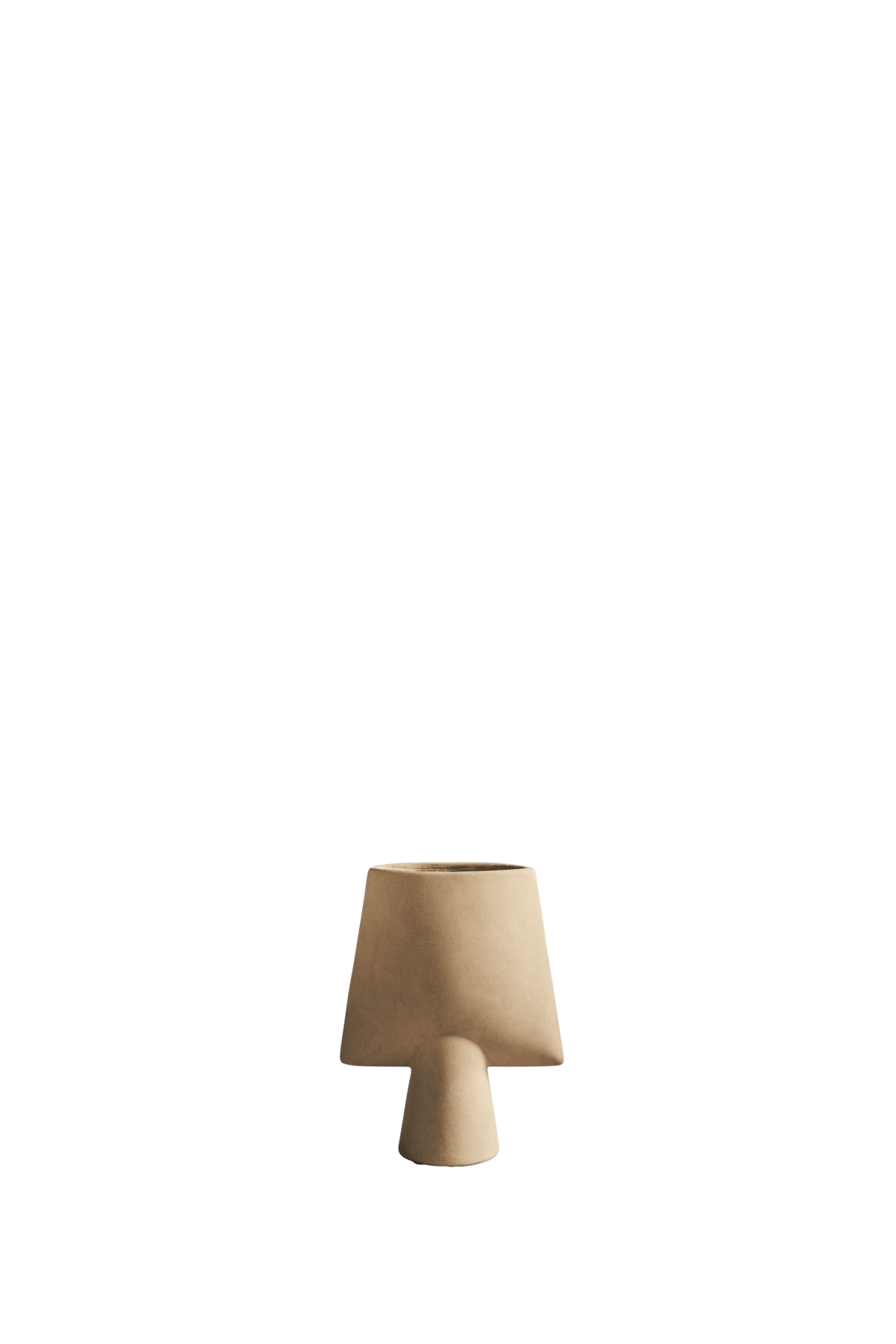 101 Copenhagen Sphere Vase Square mini Sand