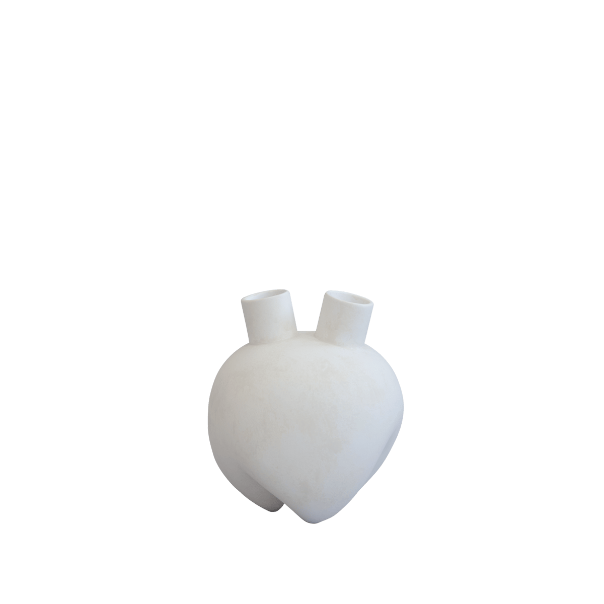 101 Copenhagen - Sumo Vase Horns Bone White - Krukker & vaser - Kristian Sofus Hansen,Tommy Hyldahl - Hvit