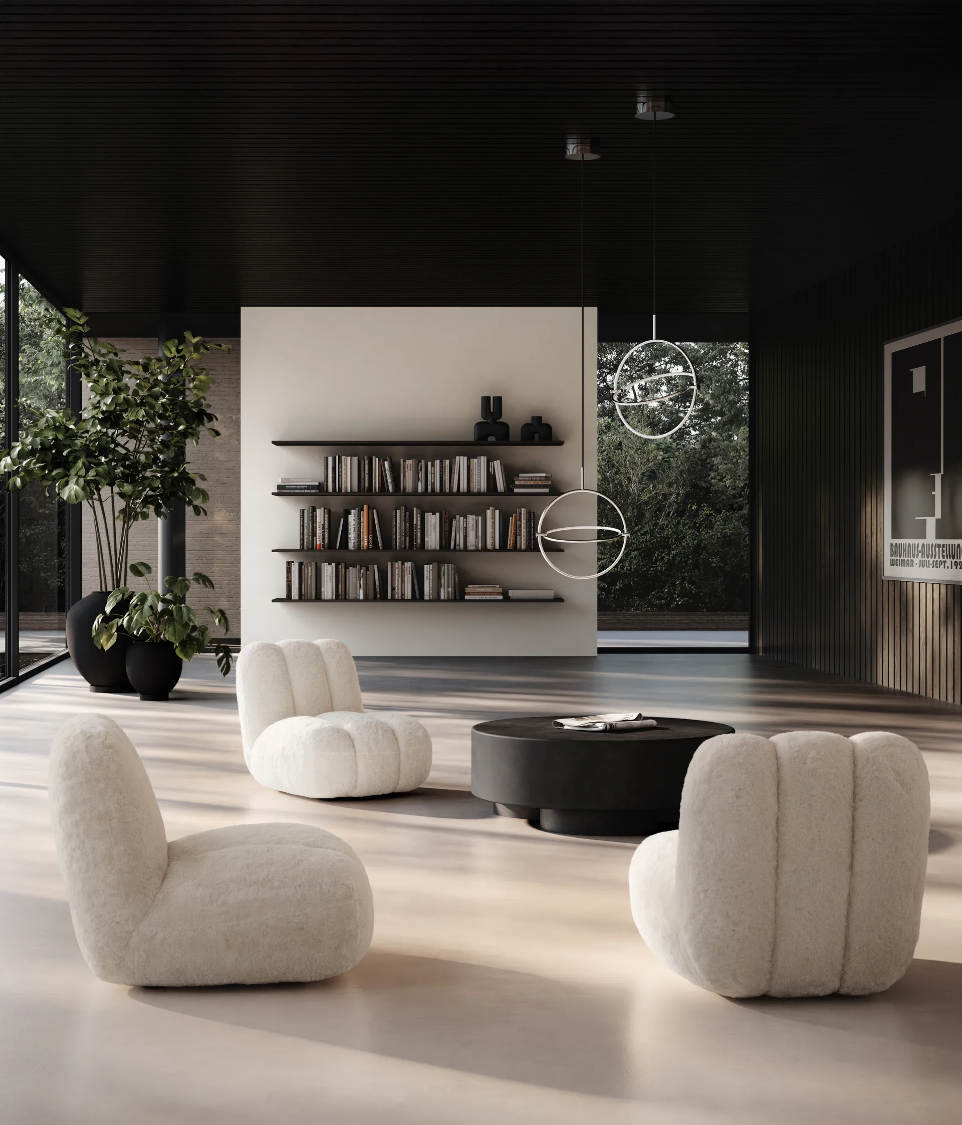 Sunao vase big 55 cm, Svart 101 Copenhagen