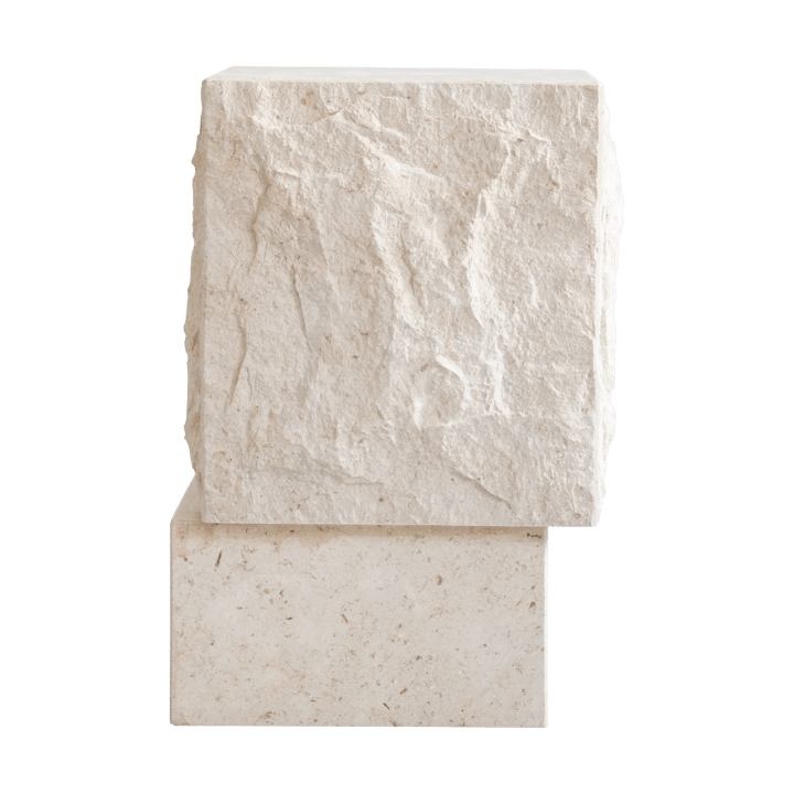 Temple sidebord tall 50x33 cm, Chrome-limestone 101 Copenhagen
