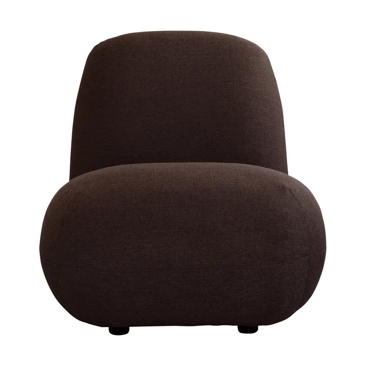 Toe Chair Flat lenestol 92x75 cm - Dark brown - 101 Copenhagen