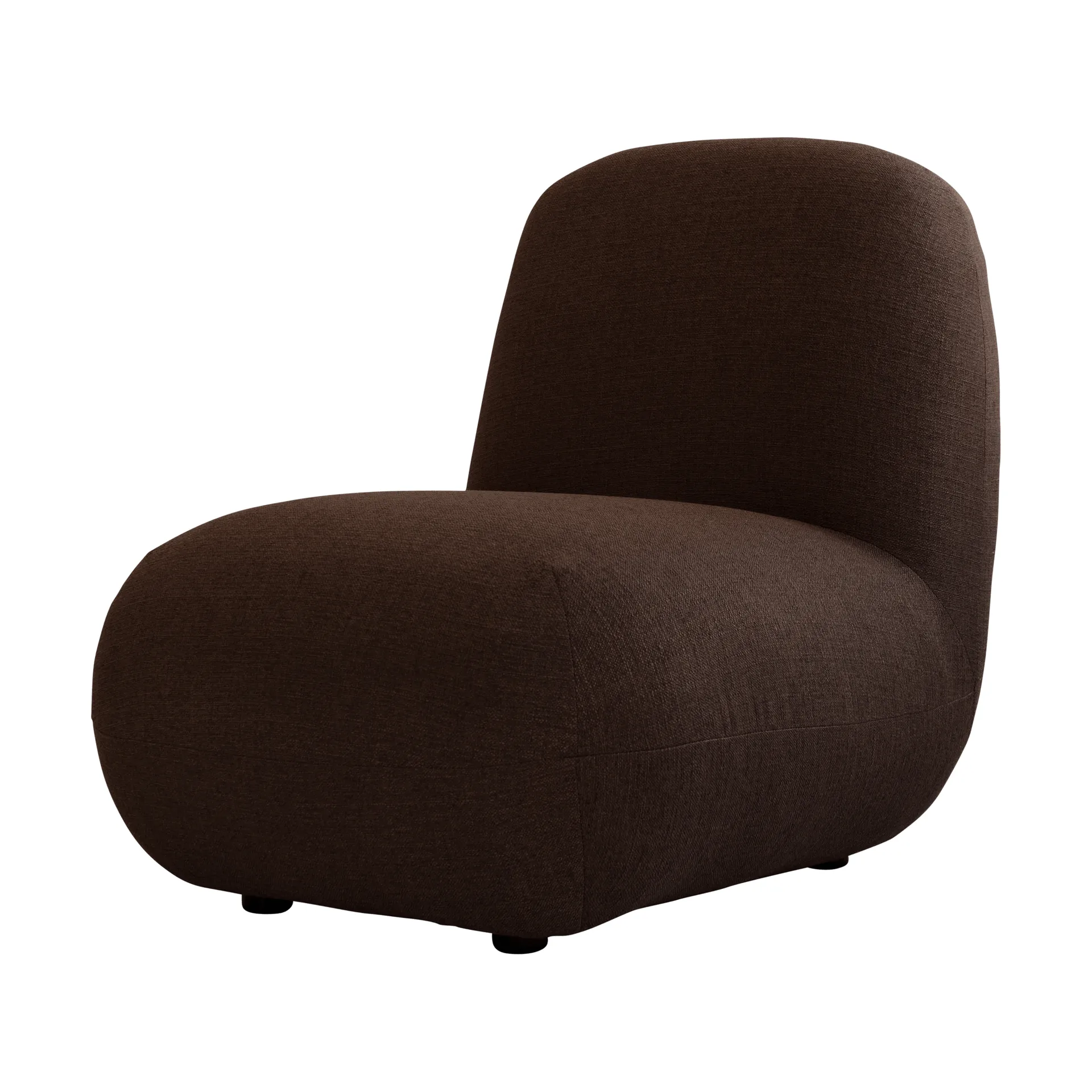 Toe Chair Flat lenestol 92x75 cm, Dark brown 101 Copenhagen