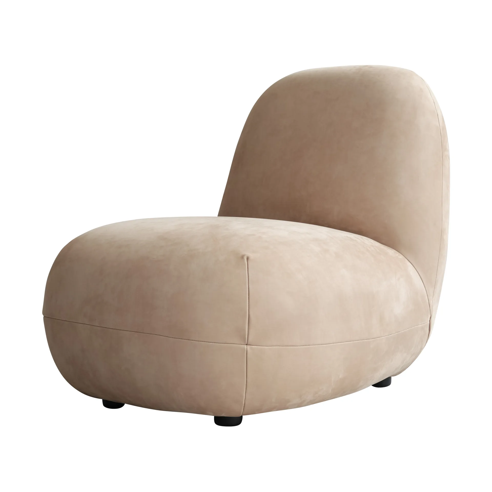 Toe Chair Flat lenestol 92x75 cm, Nubuck 101 Copenhagen