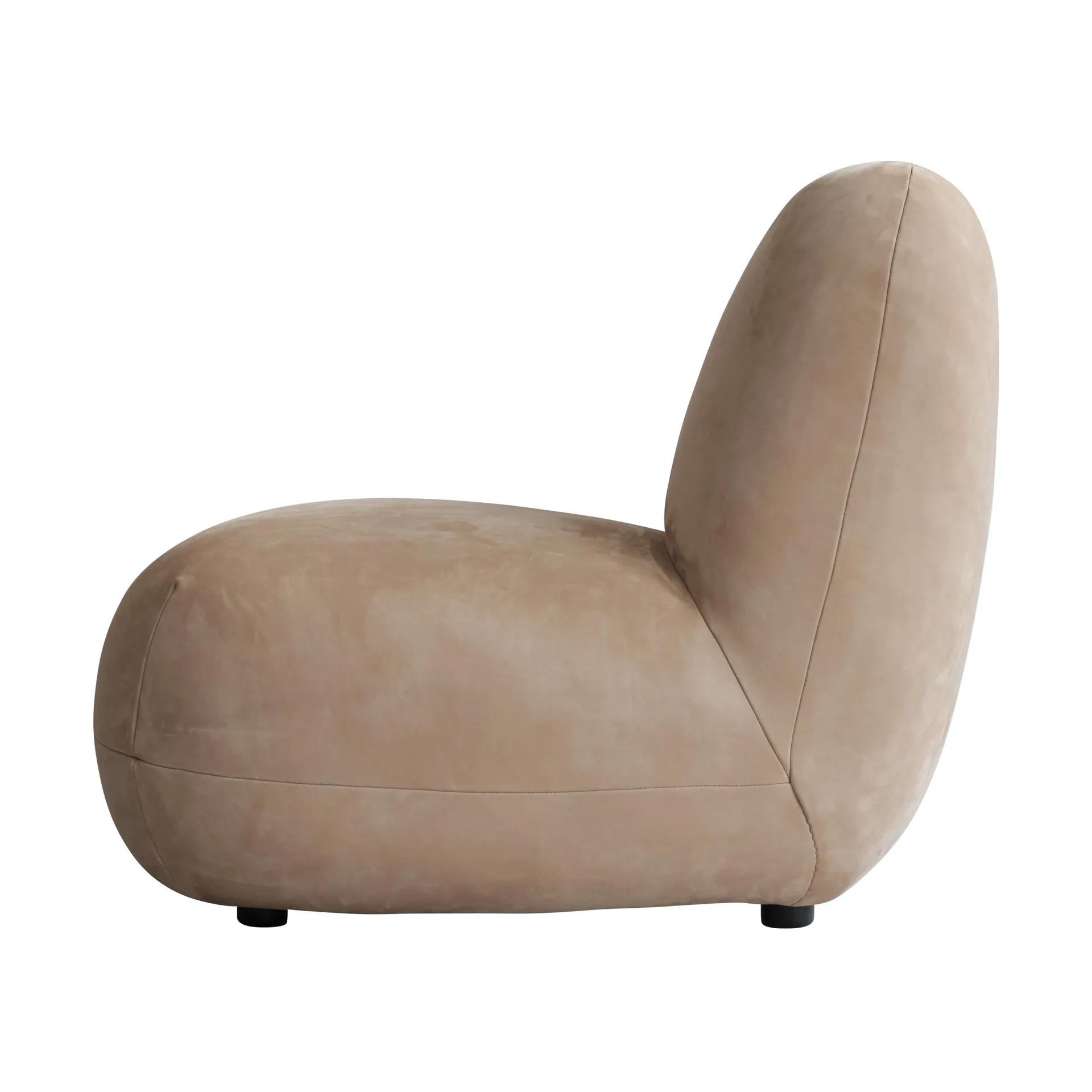 Toe Chair Flat lenestol 92x75 cm, Nubuck 101 Copenhagen