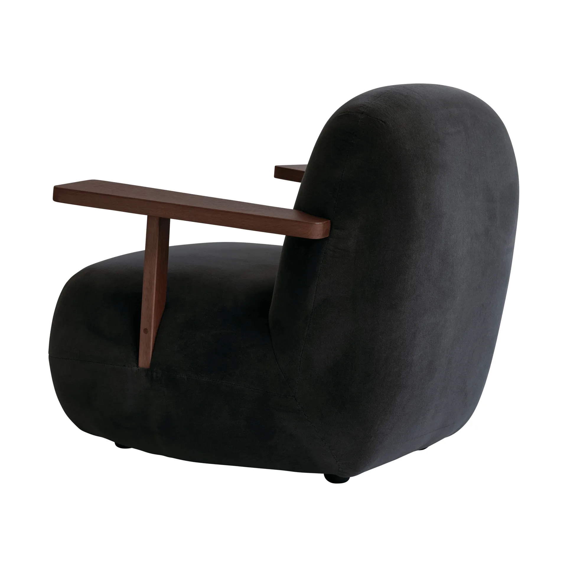 Toe chair lenestol med armlener, Classic brown oak-torv 101 Copenhagen
