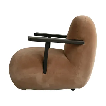 Toe chair lenestol med armlener - Coffee svart eik-desert - 101 Copenhagen