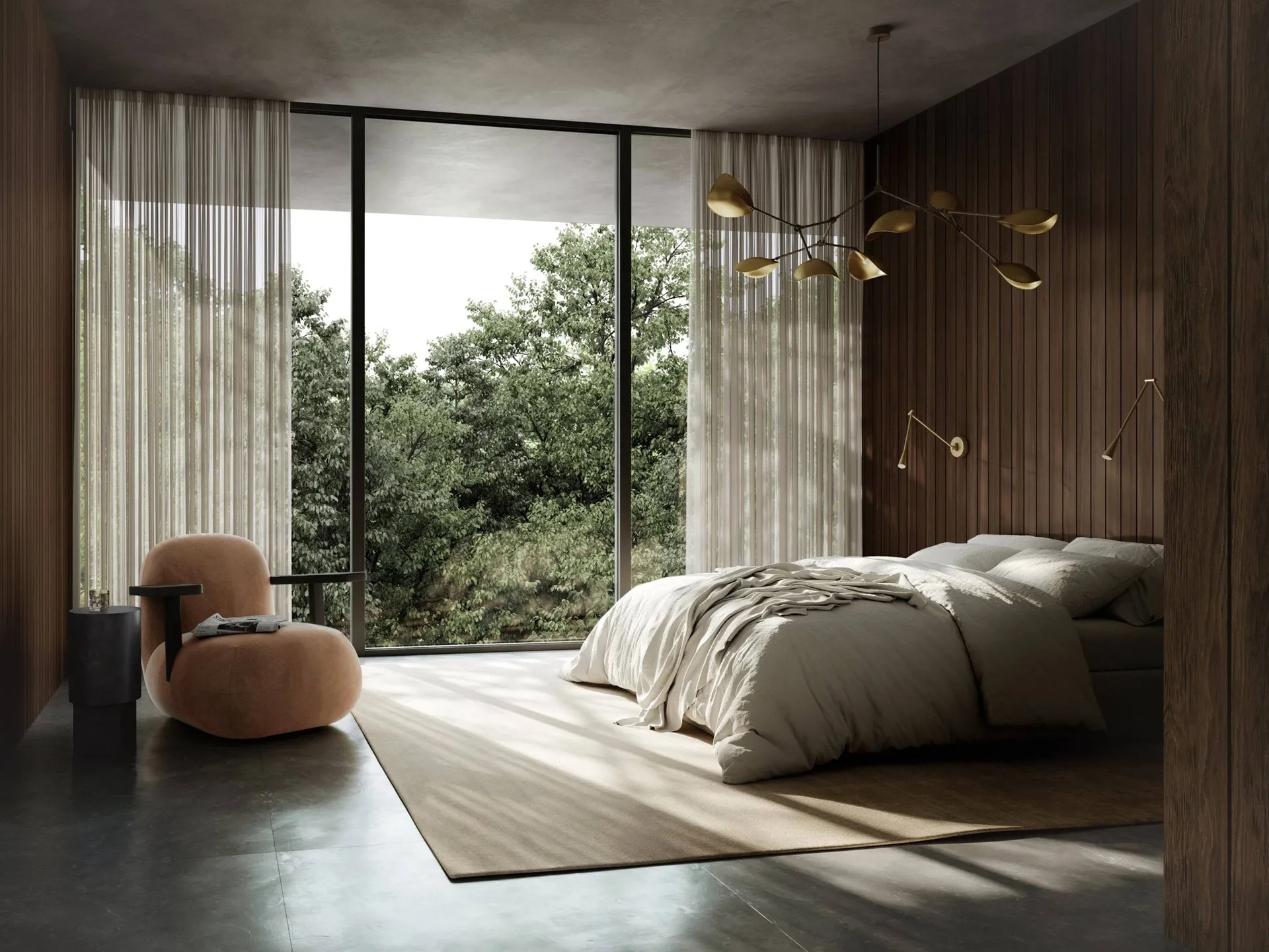 Toe chair lenestol med armlener, Coffee svart eik-desert 101 Copenhagen