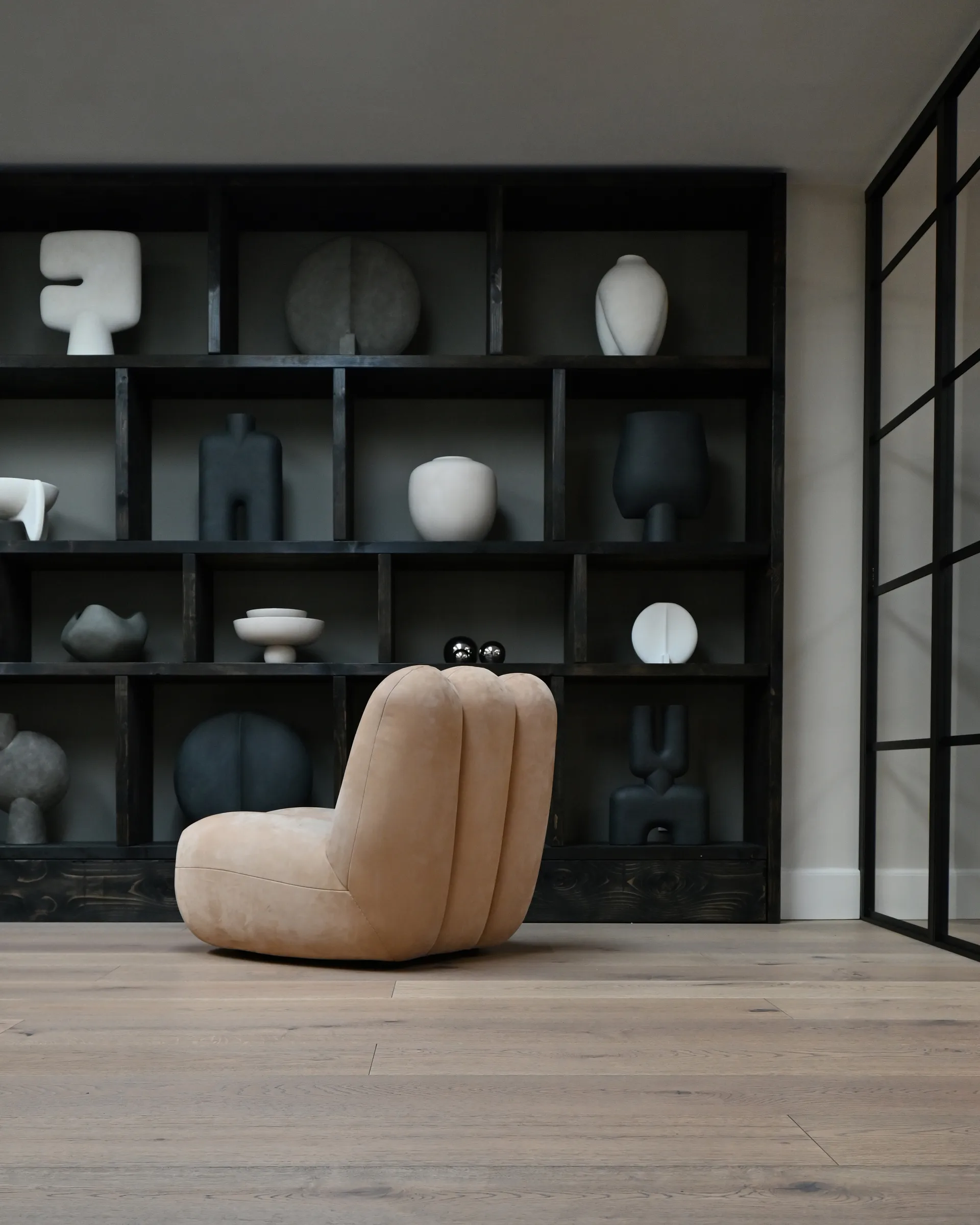 Toe loungefåtølj, Nubuck 101 Copenhagen