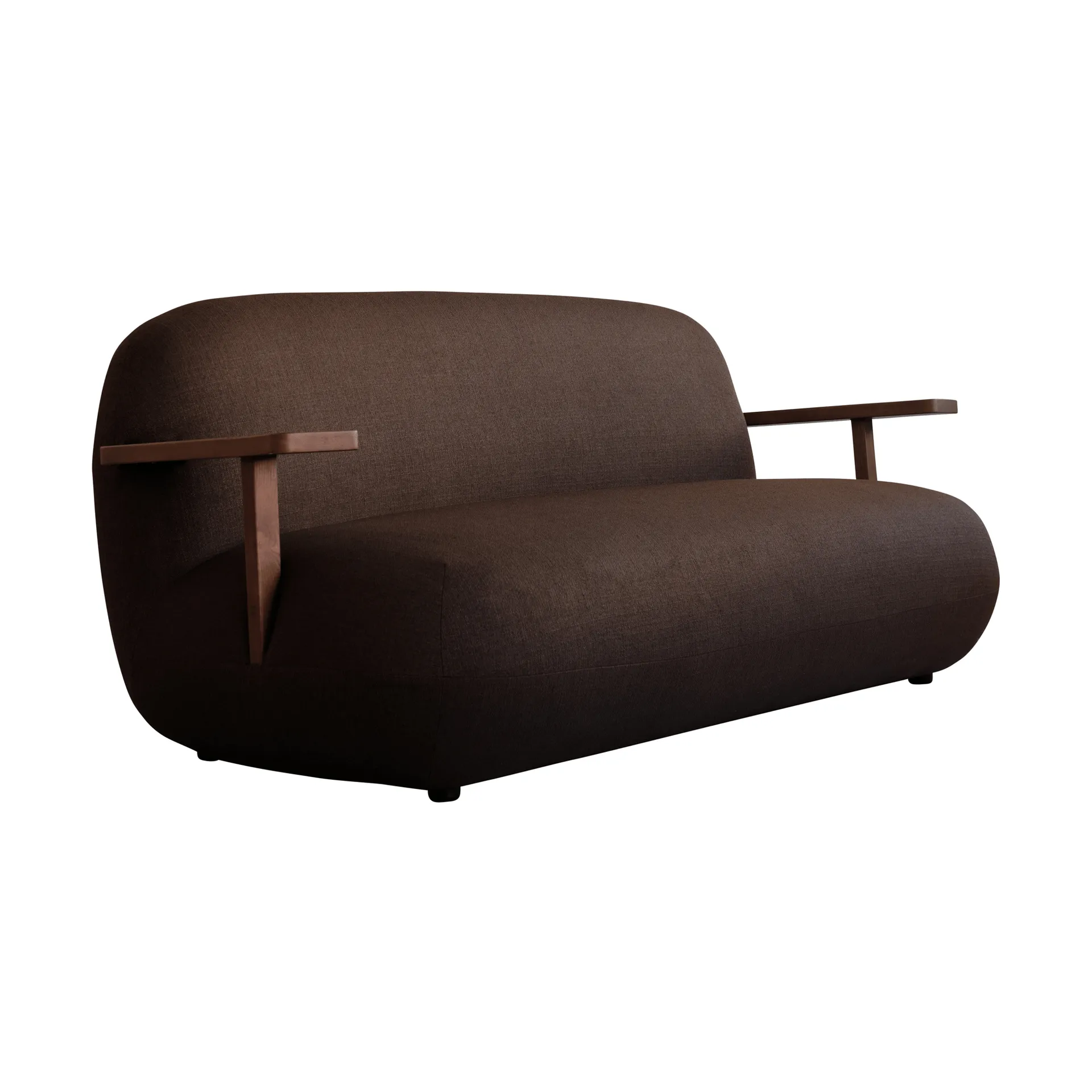 Toe Sofa sofa, Classic brown oak-mørk brun 101 Copenhagen