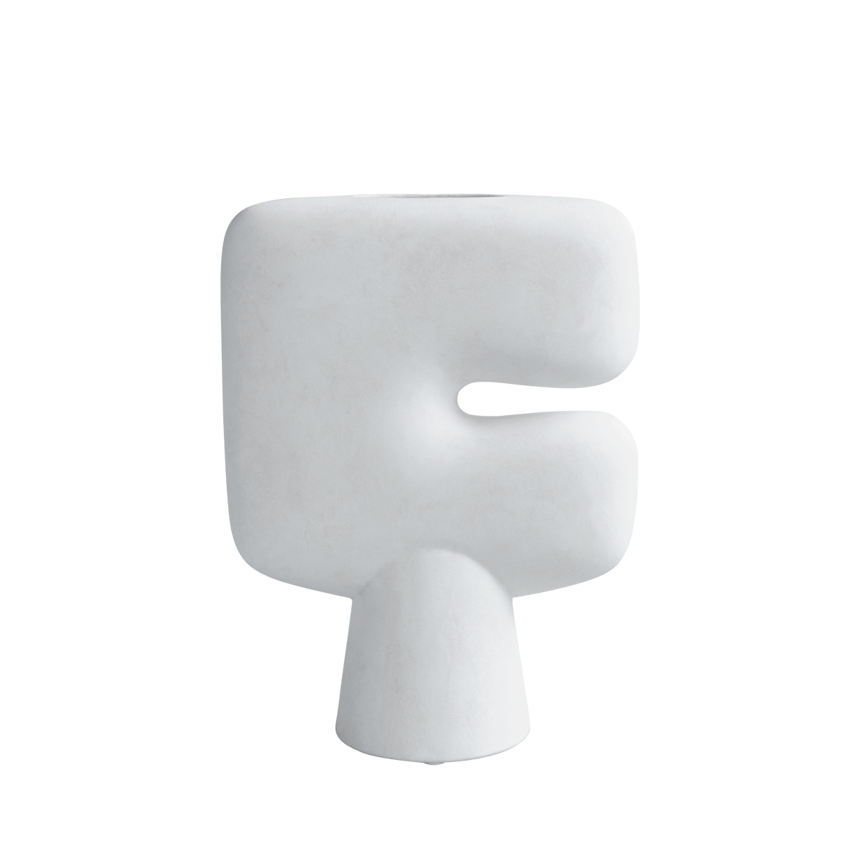 101 Copenhagen - Tribal Vase Big Bone Hvit
