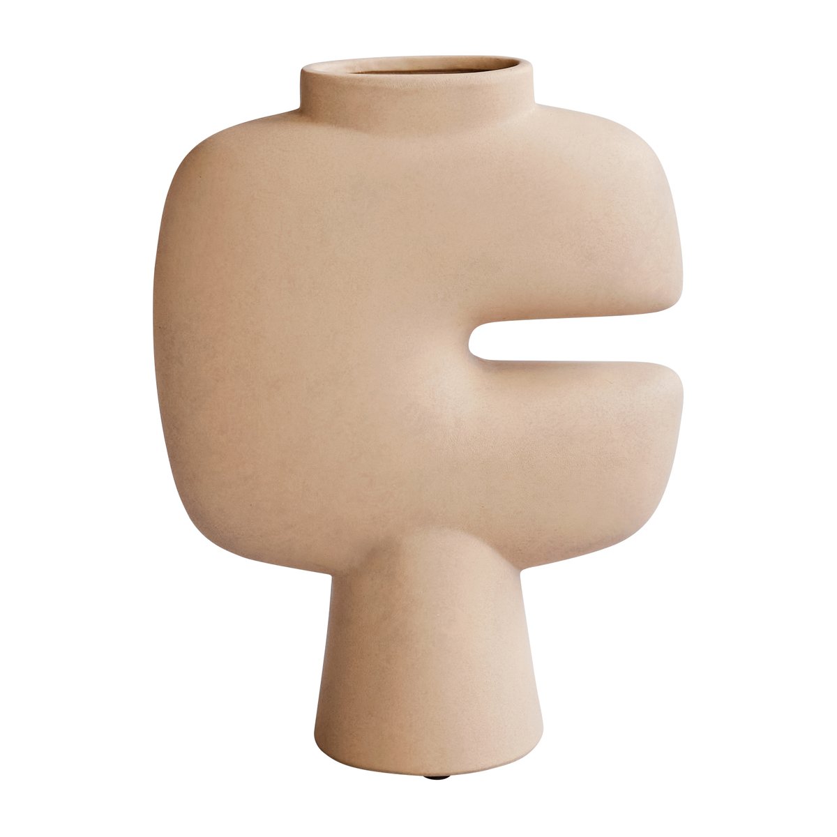 101 Copenhagen - Tribal Vase Medio Sand - Krukker & vaser - Kristian Sofus Hansen,Tommy Hyldahl - Beige