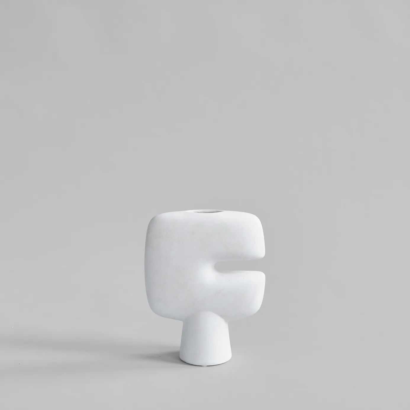Tribal vase mini, Bone White 101 Copenhagen