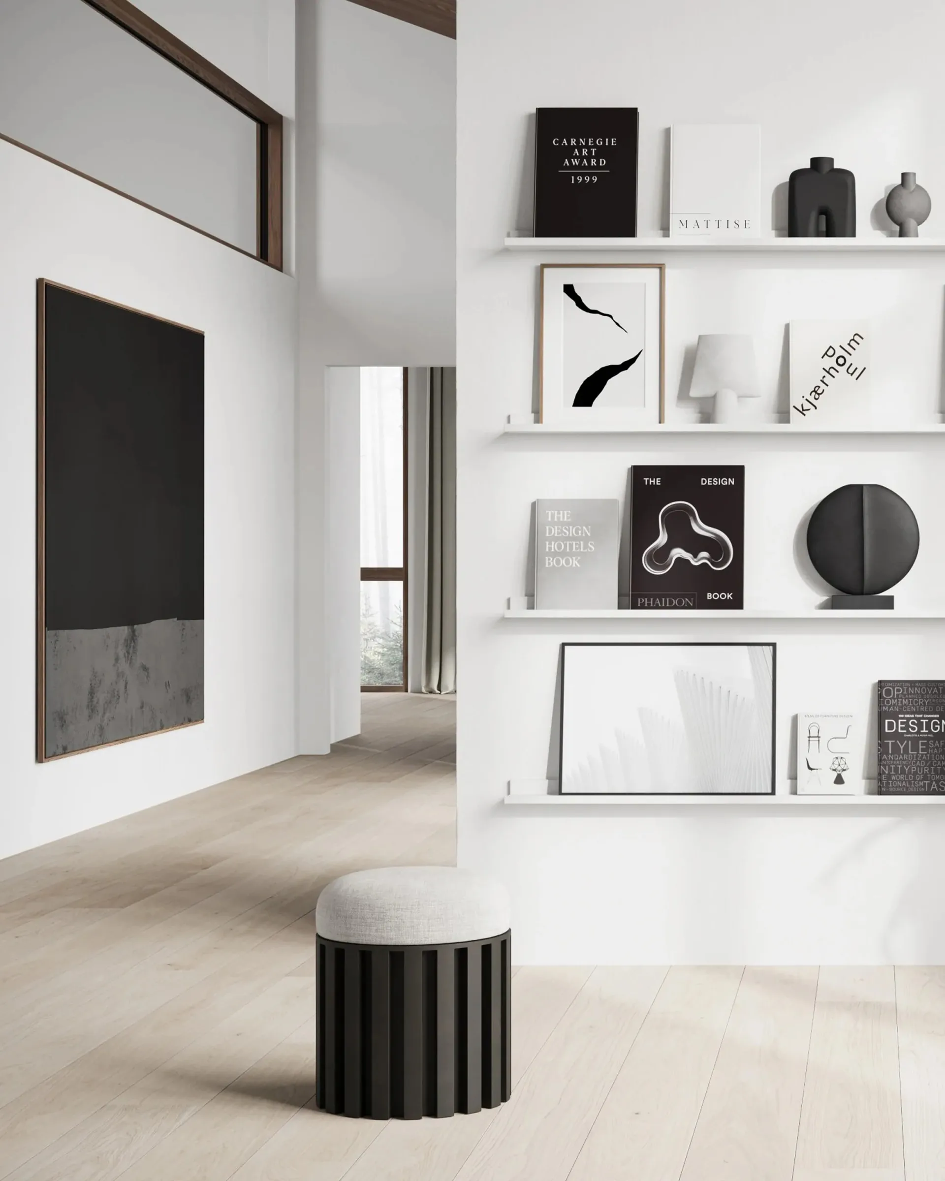 Tribu puff lin, Coffee-white chalk 101 Copenhagen