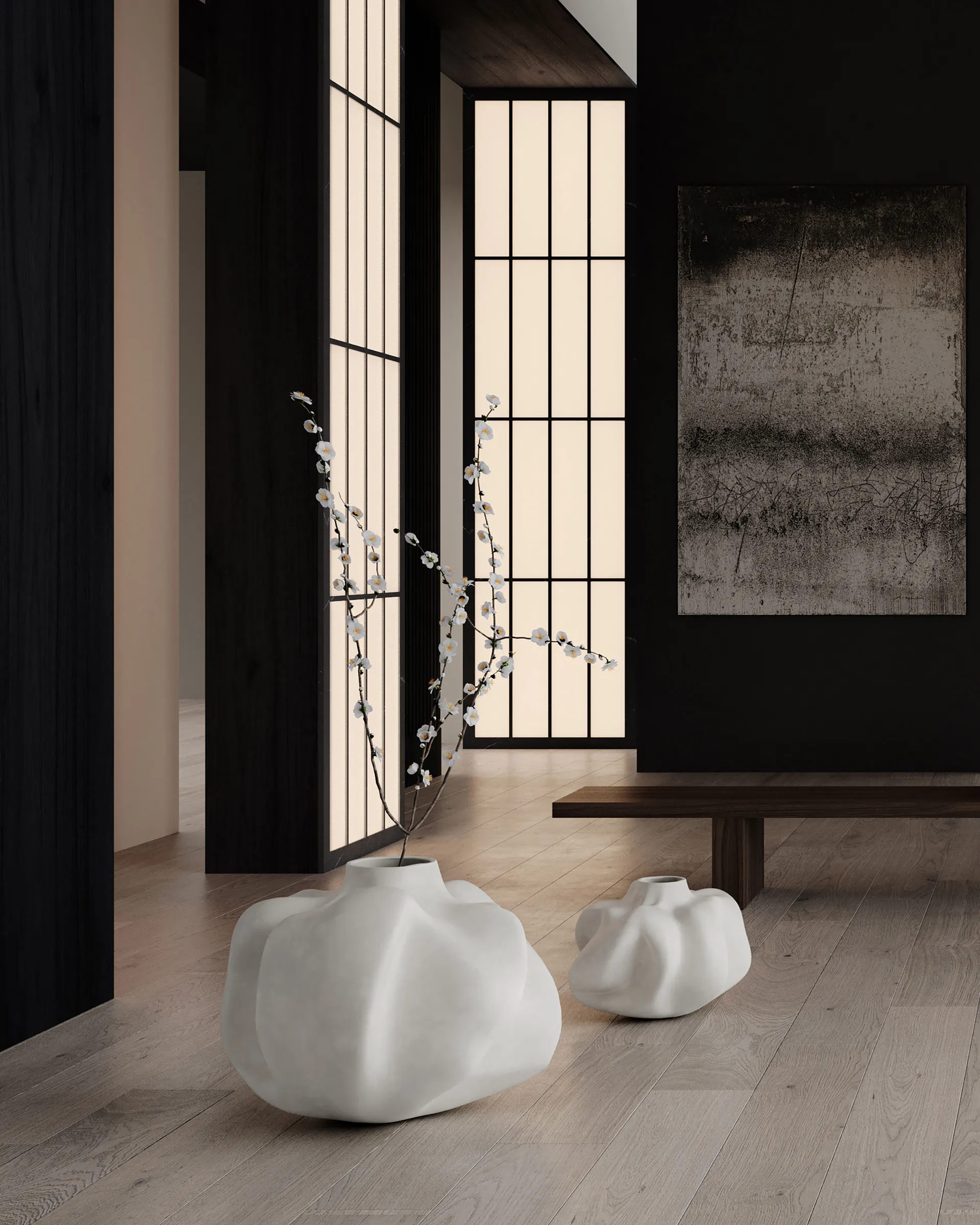 Wabi Medio vase 29 cm, Birch 101 Copenhagen