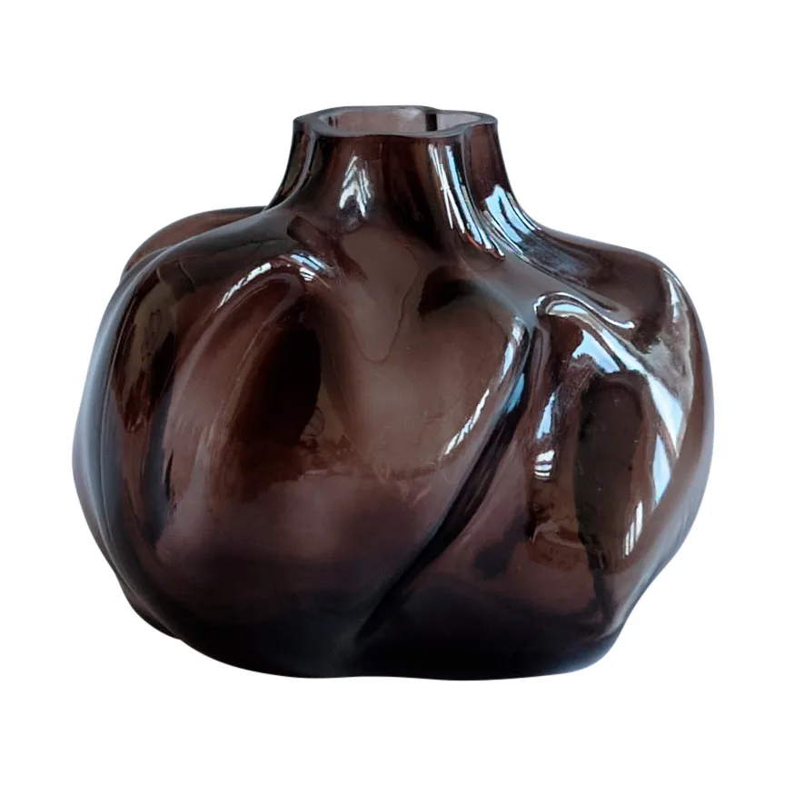 101 Copenhagen Wabi Mini vase 16 cm Smoked forest