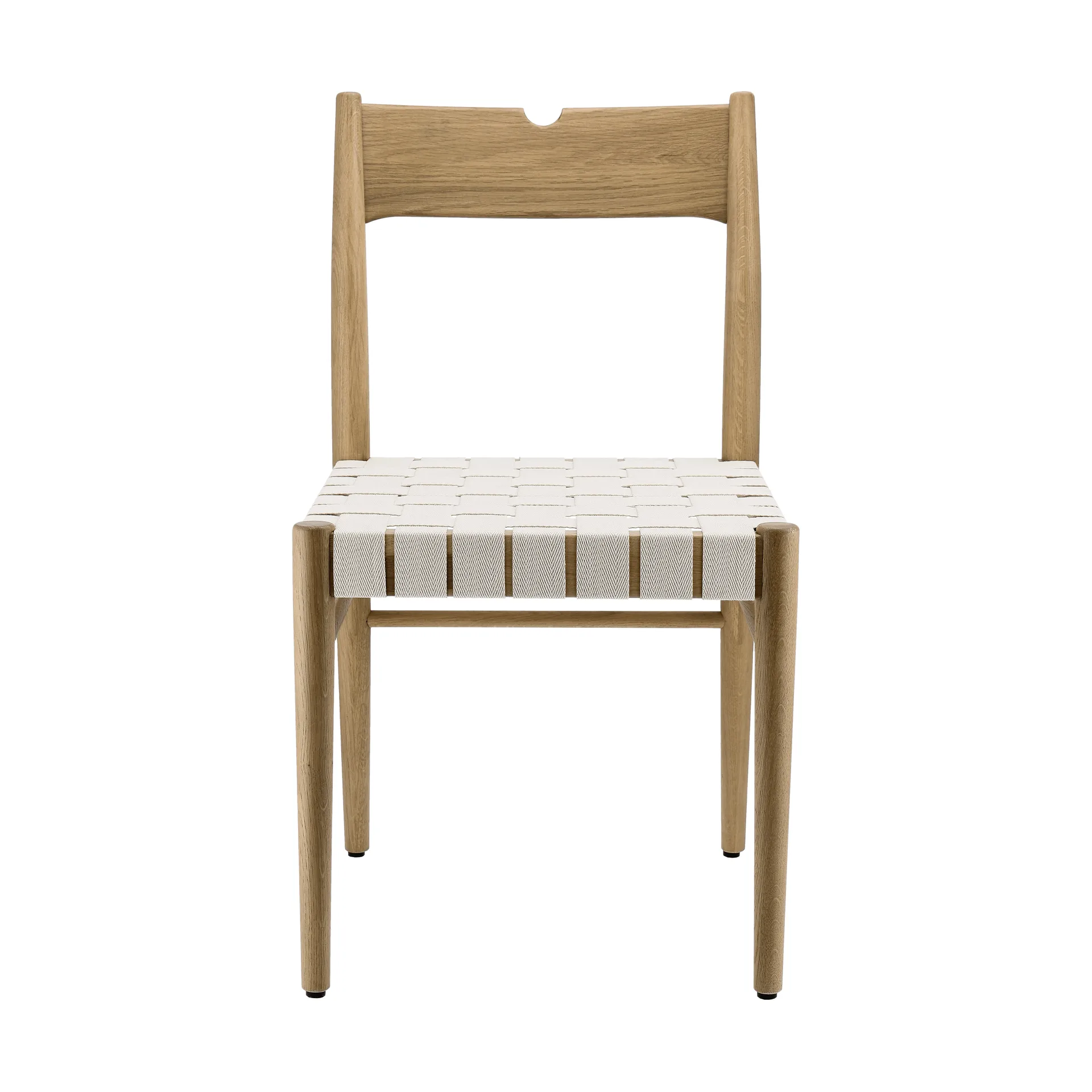 Ekeryd spisestol, Webbing-laquered oak 1898