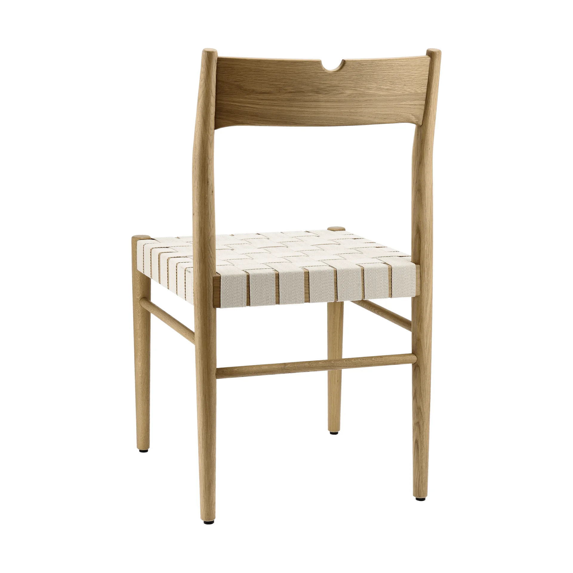 Ekeryd spisestol, Webbing-laquered oak 1898