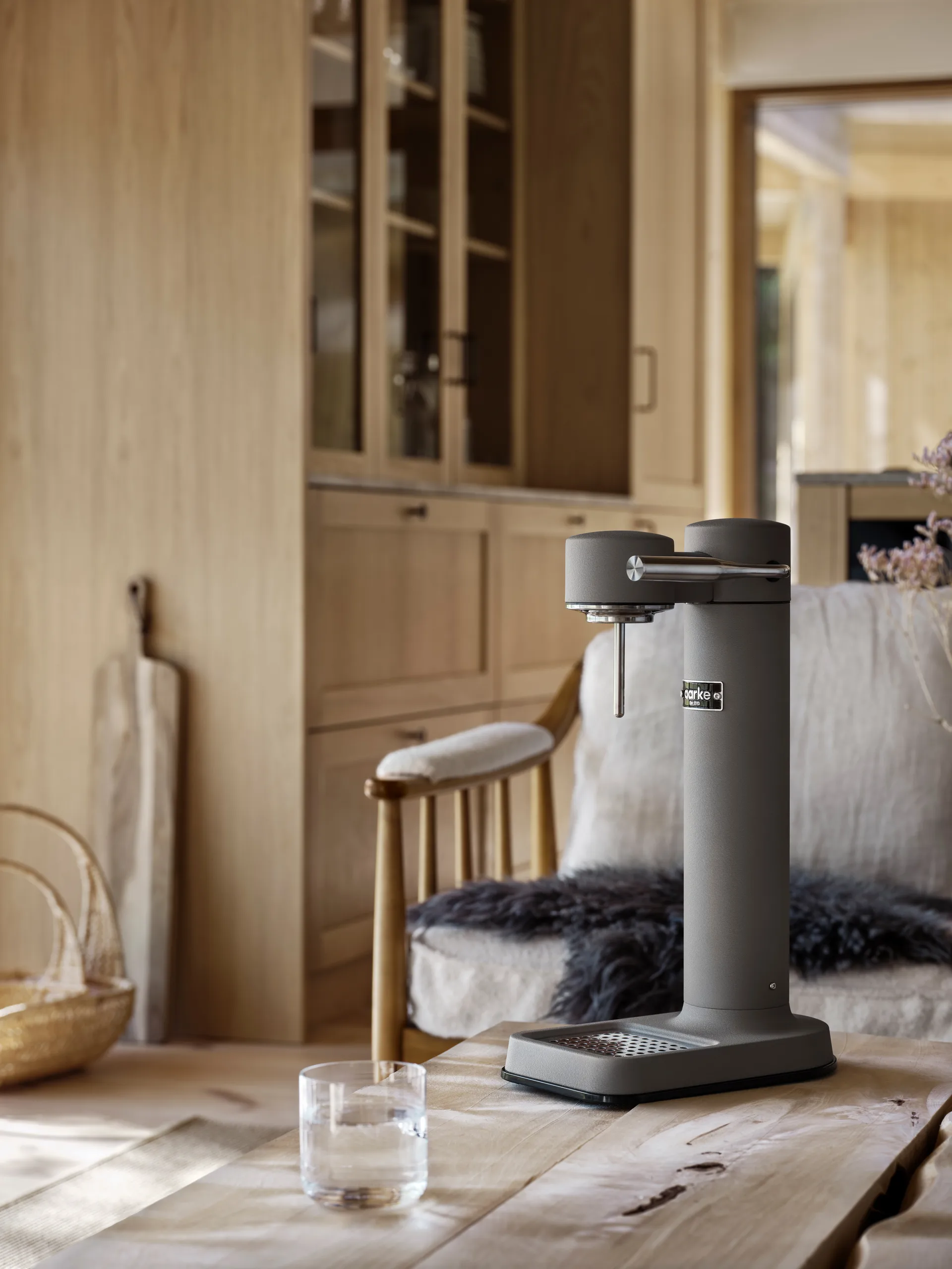 Carbonator 3 kullsyremaskin, Mattgrå Aarke