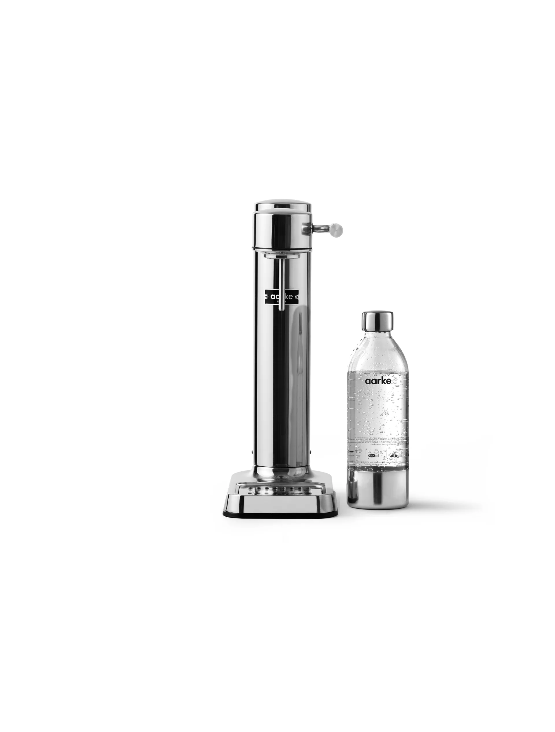 Carbonator 3 kullsyremaskin, Polished steel Aarke