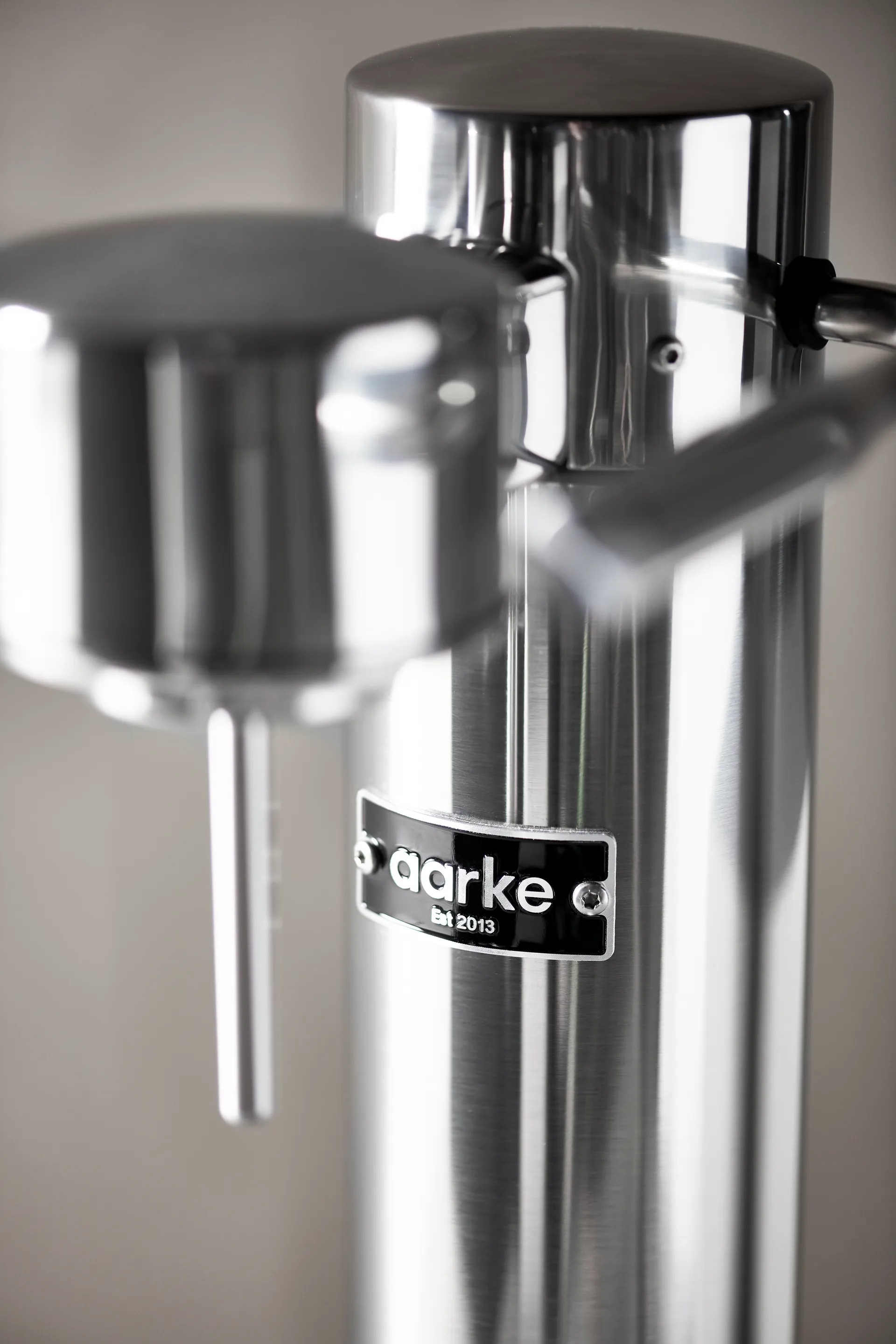 Carbonator 3 kullsyremaskin, Polished steel Aarke