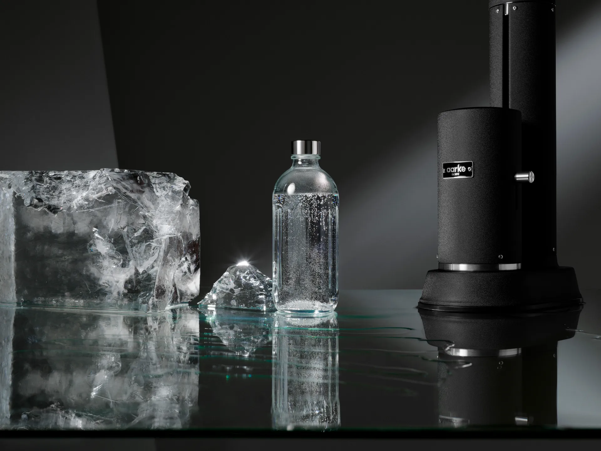 Carbonator Pro kullsyremaskin, Mattsvart Aarke
