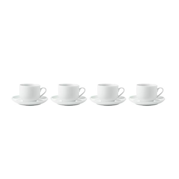 Aida - Atelier kopp 18 cl 4 stk super white
