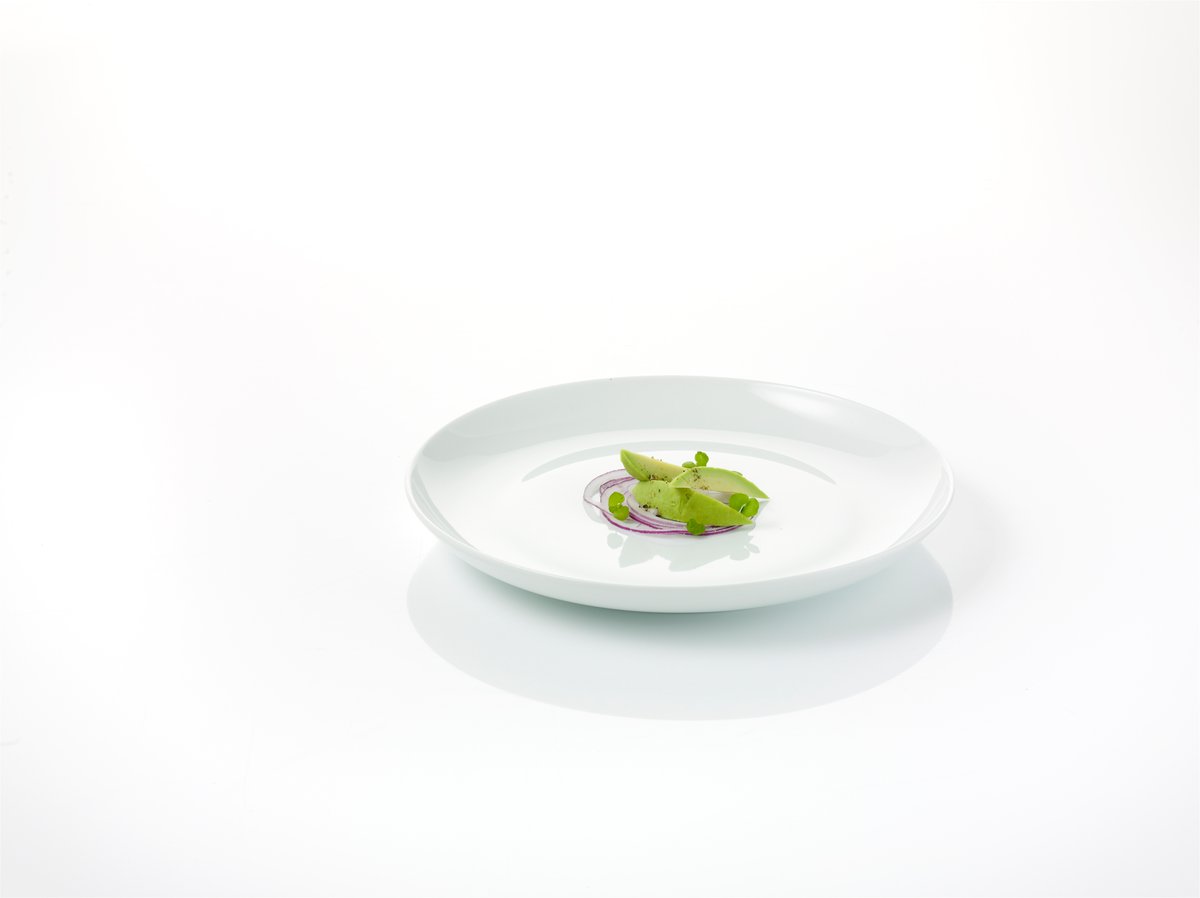 Aida - Atelier tallerken 22 cm 4 stk super white