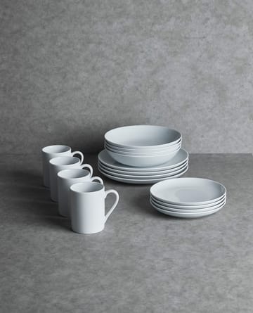 Atelier tallerken Ø25 cm 4-pakn. - Superhvit - Aida