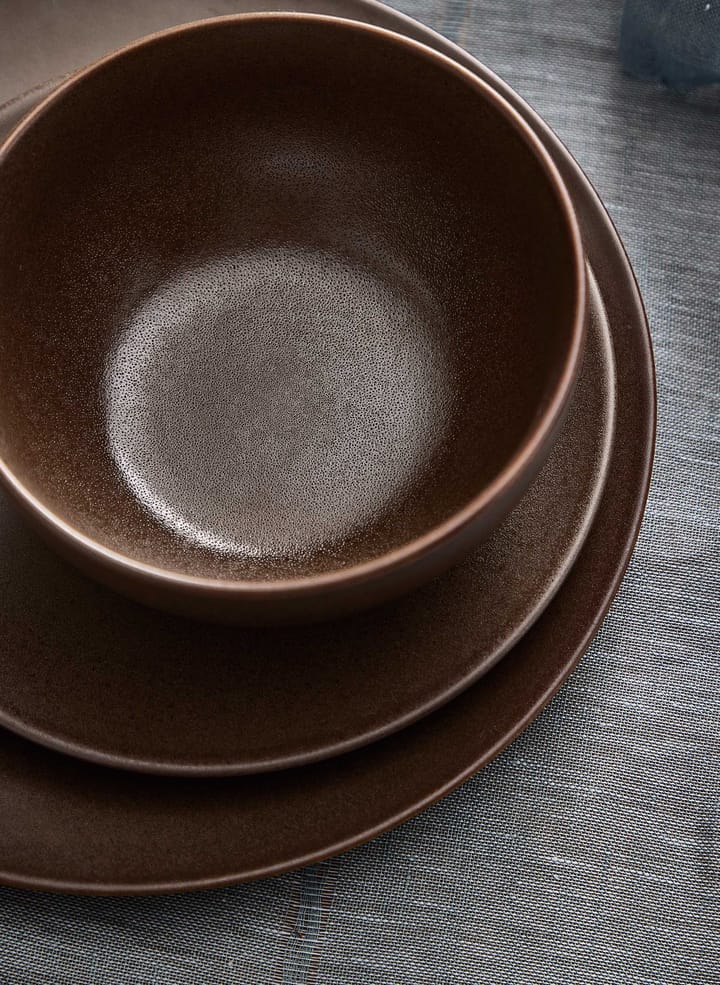 Ceramic Workshop skål Ø15 cm, Chestnut-matte brown Aida