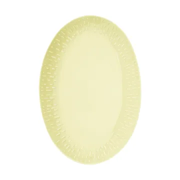 Confetti ovalt fat - Lemon, 25,5×36 cm - Aida