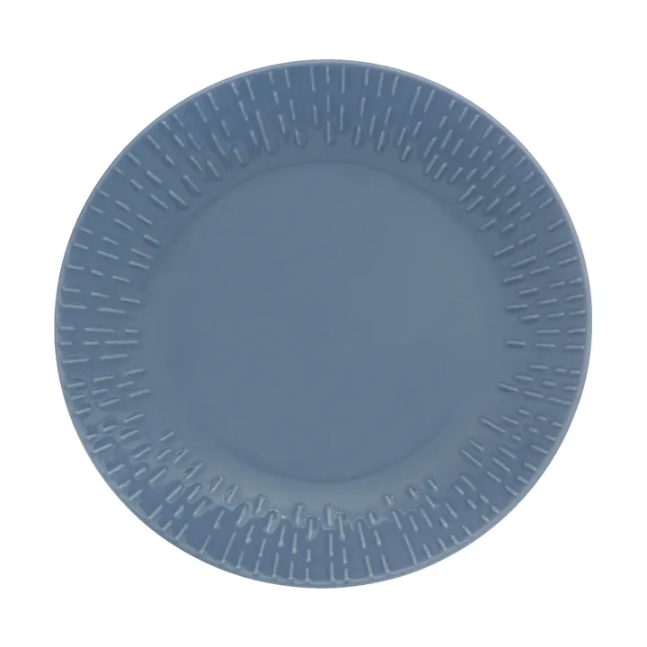 Confetti tallerken - Blueberry, Ø21 cm - Aida