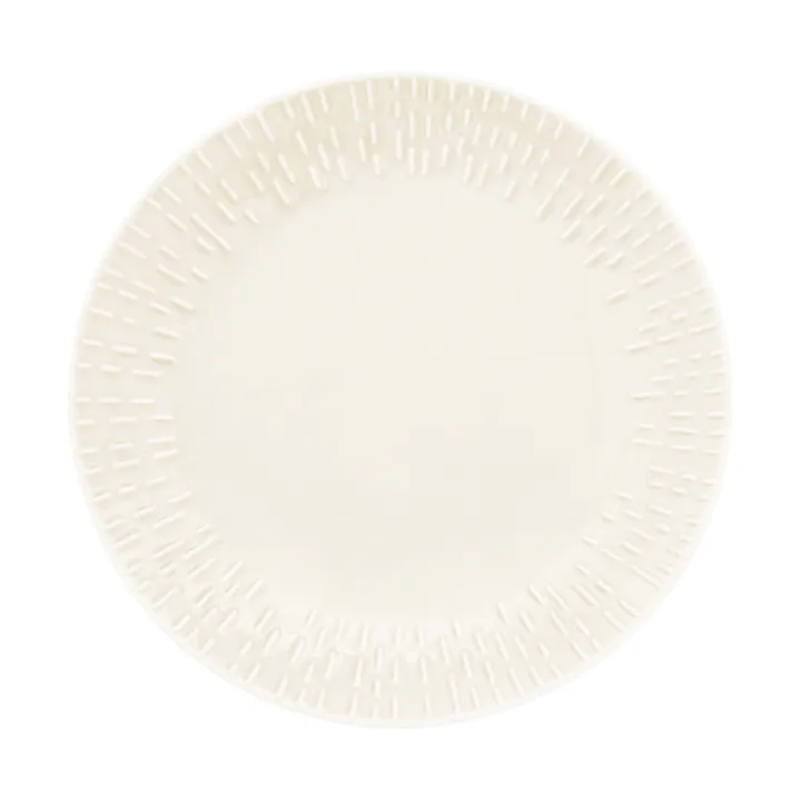 Confetti tallerken - Vanilla, Ø21 cm - Aida
