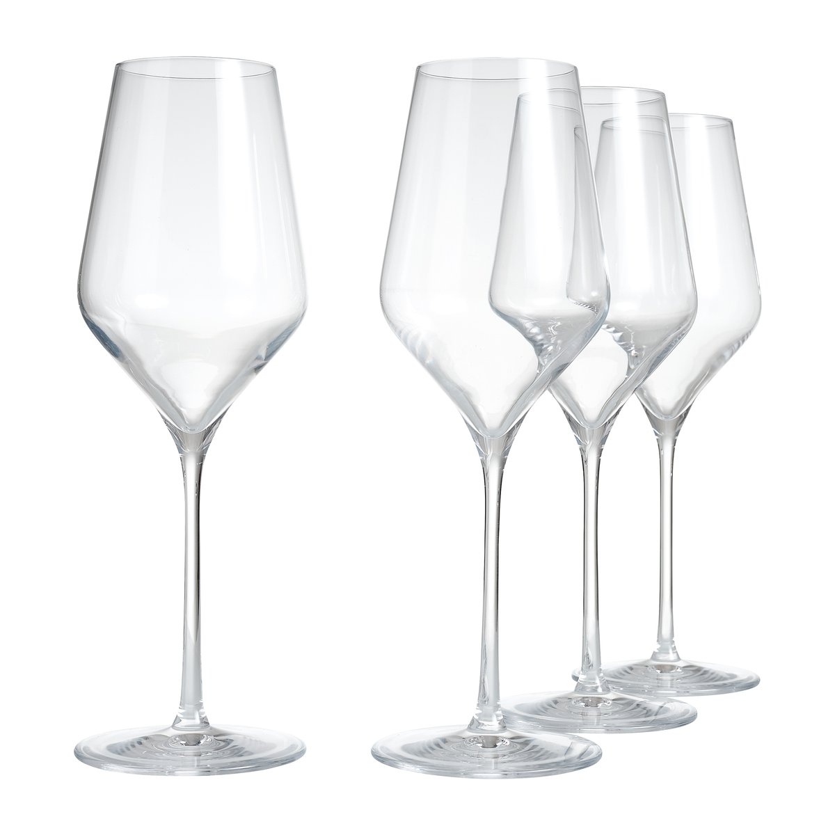 Aida Connoisseur Extravagant hvitvinsglass 40,5 cl 4-pakning Clear