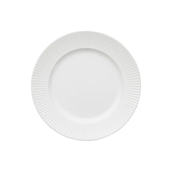 Aida Groovy tallerken 21 cm Hvit