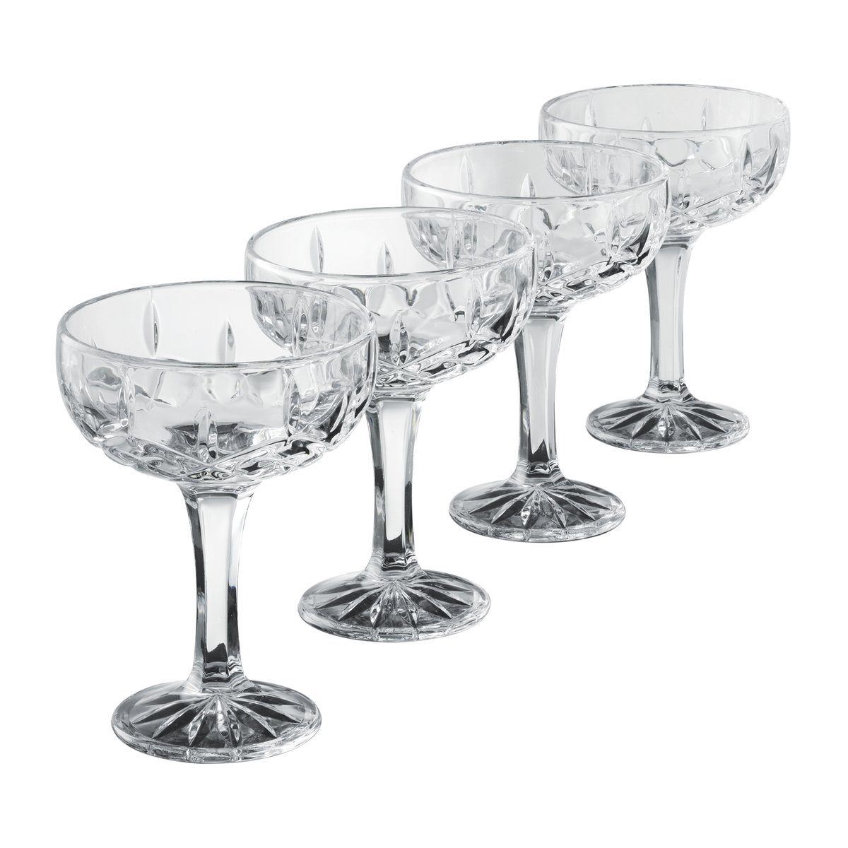 Aida Harvey champagneskål 25 cl 4-stk. Klar