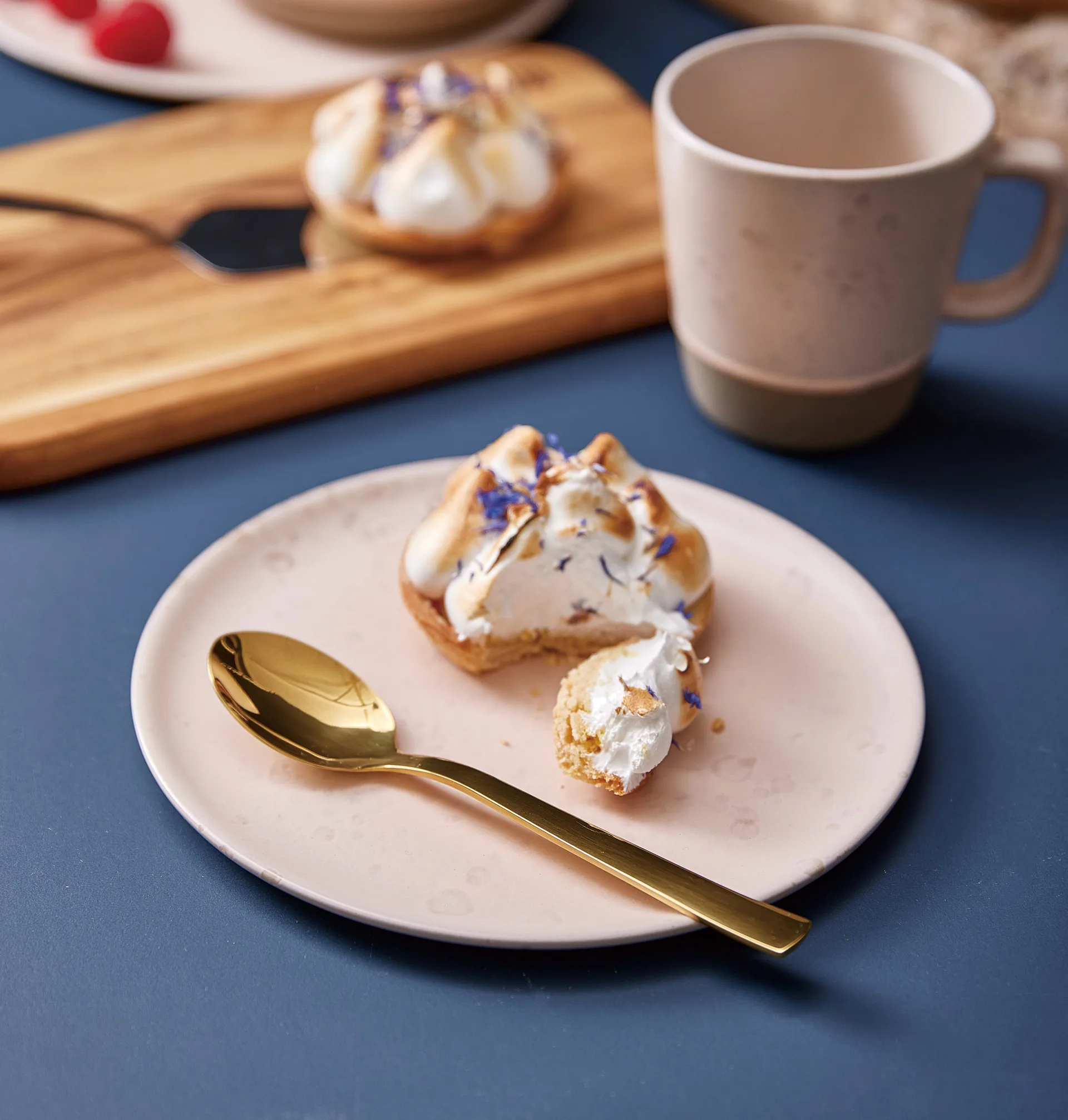 Raw dessertskje 4-pakning, Gull Aida