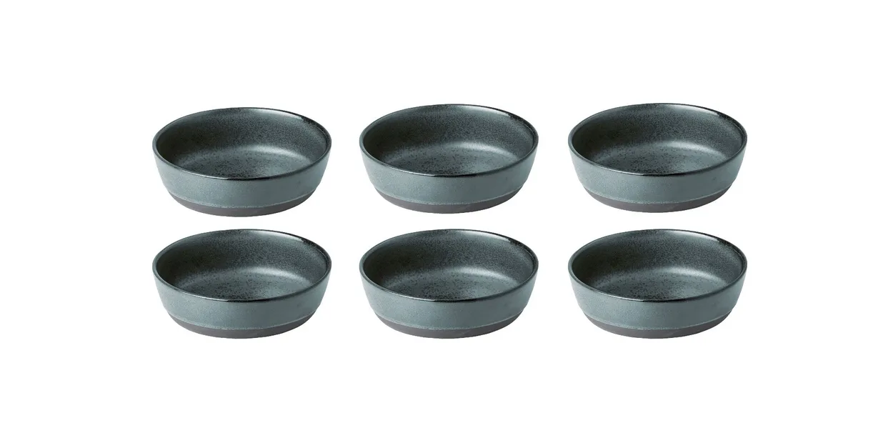 Aida Raw dyp tallerken 6-pakning Grønn