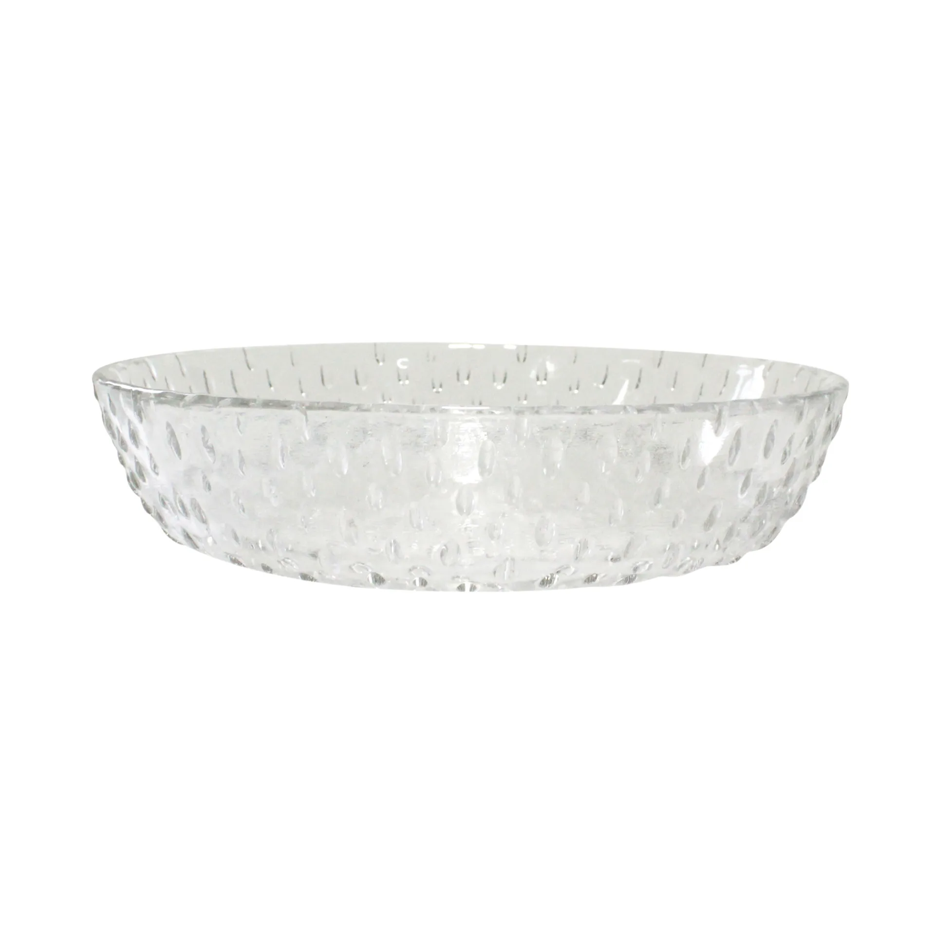 Raw dyp tallerken glass Ø16 cm, Klar Aida