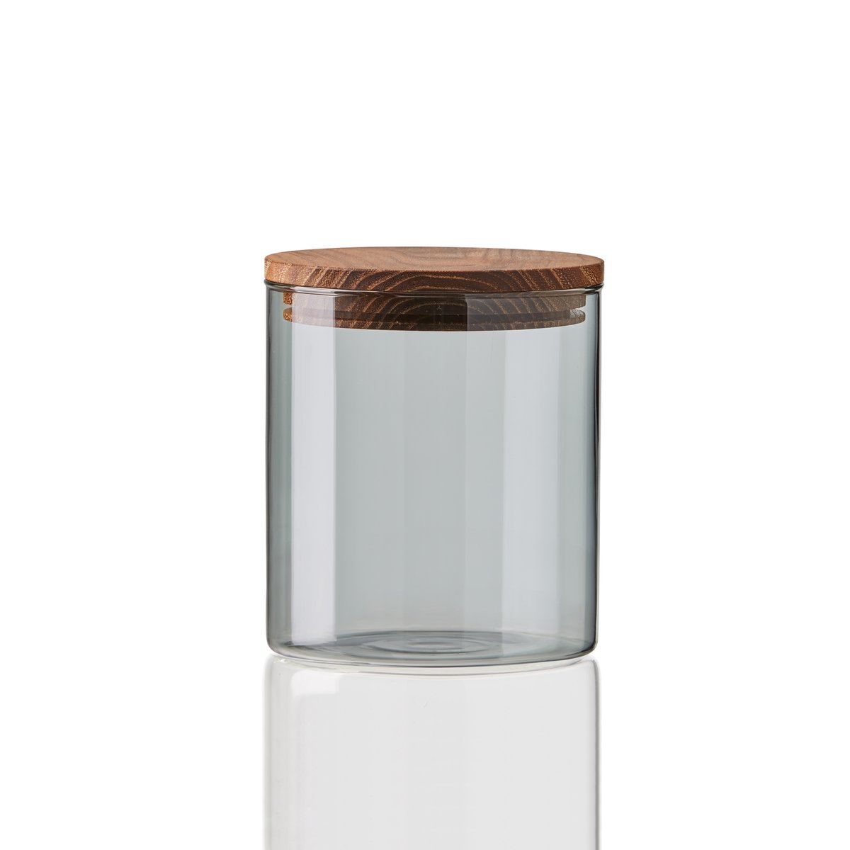 Aida Raw glasskrukke med trelokk liten