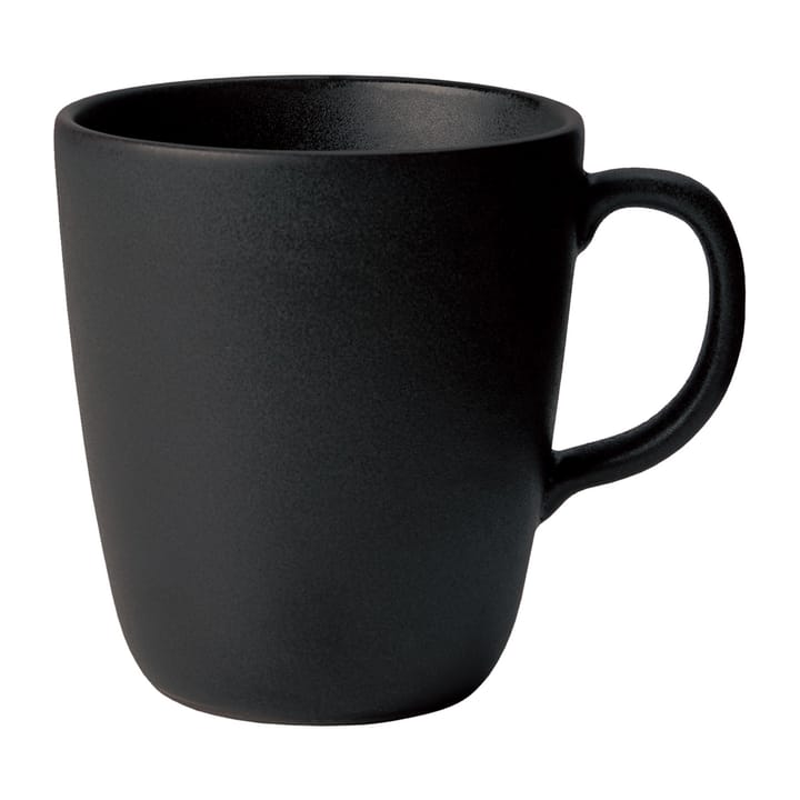 Raw kopp med hank 35 cl, Titanium black Aida
